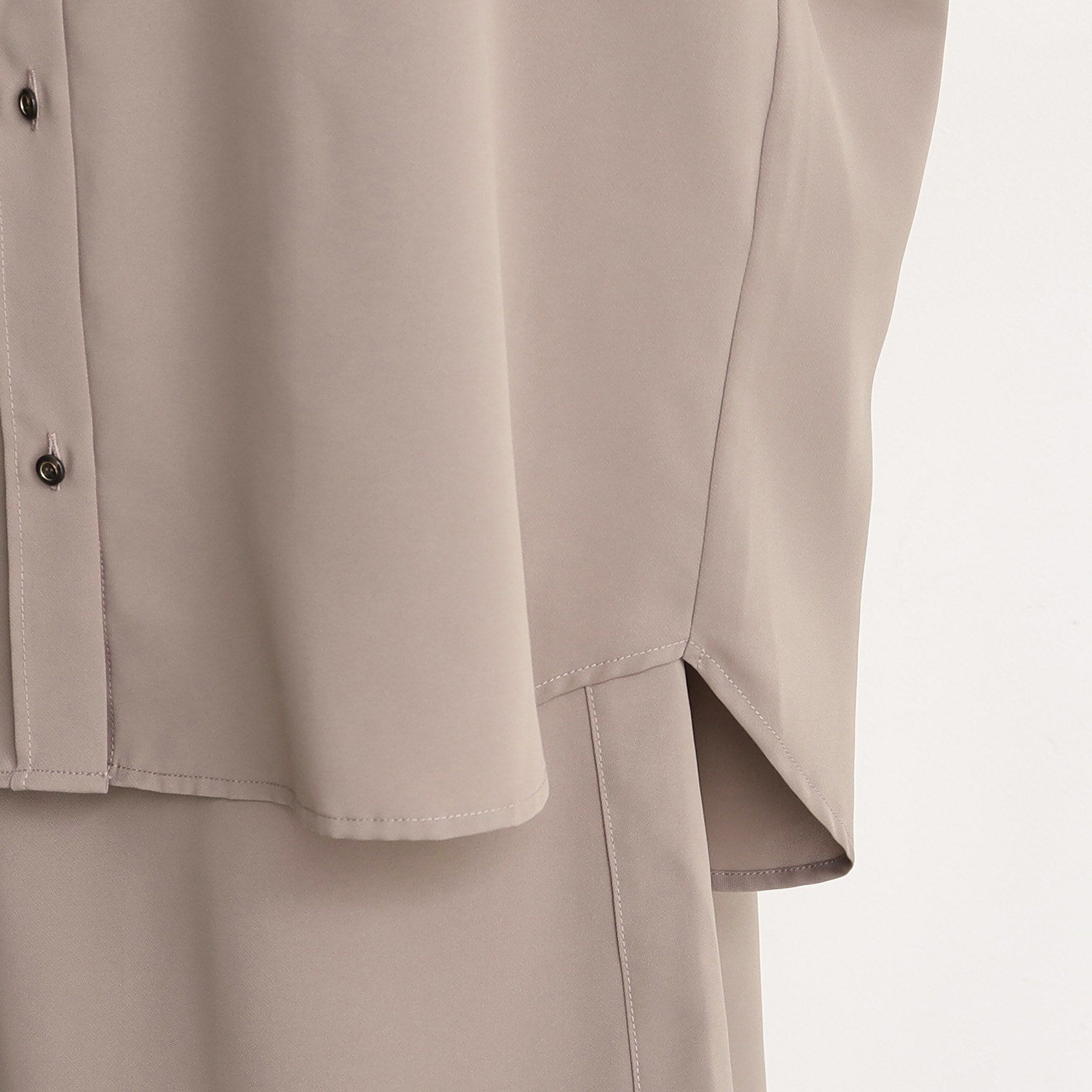 THE SHOP TK「【ラッシュガード/接触冷感/撥水/UVケア/洗える】MIZUGIWA_ラッシュガードシャツ」|シャツ・ブラウス|