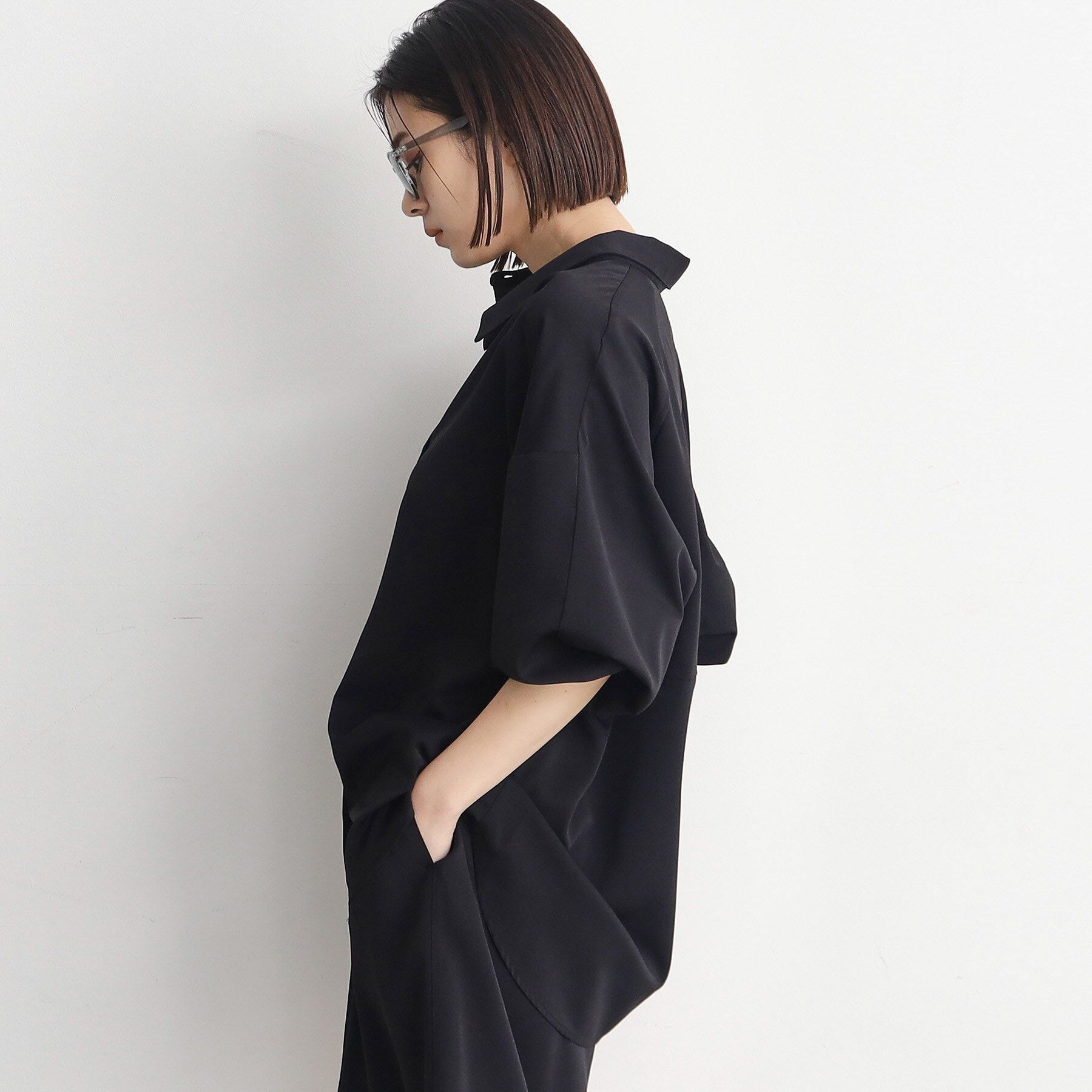 THE SHOP TK「【ラッシュガード/接触冷感/撥水/UVケア/洗える】MIZUGIWA_ラッシュガードシャツ」|シャツ・ブラウス|