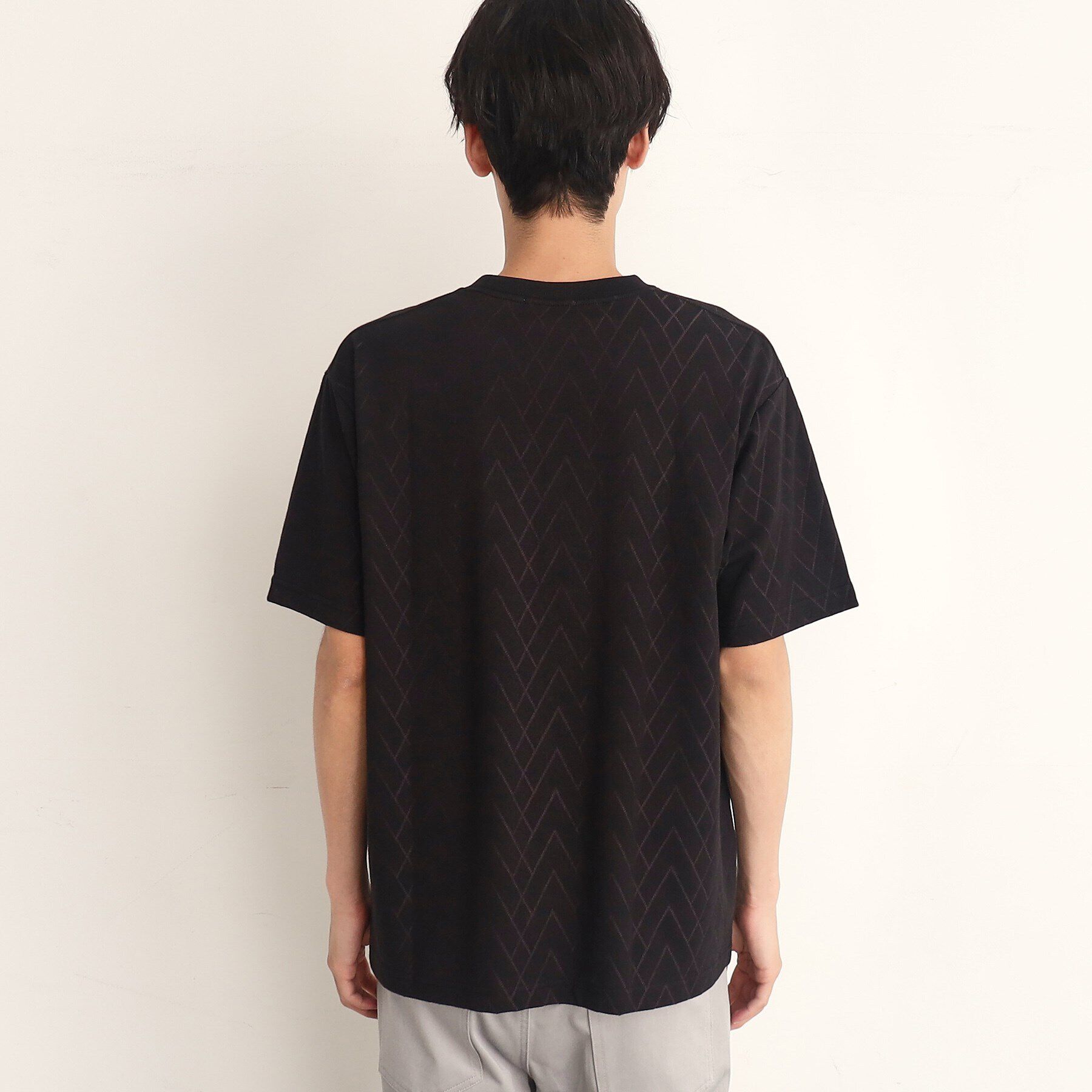 THE SHOP TK「ジオメトリックリンクス半袖Tシャツ」|Tシャツ・カットソー|