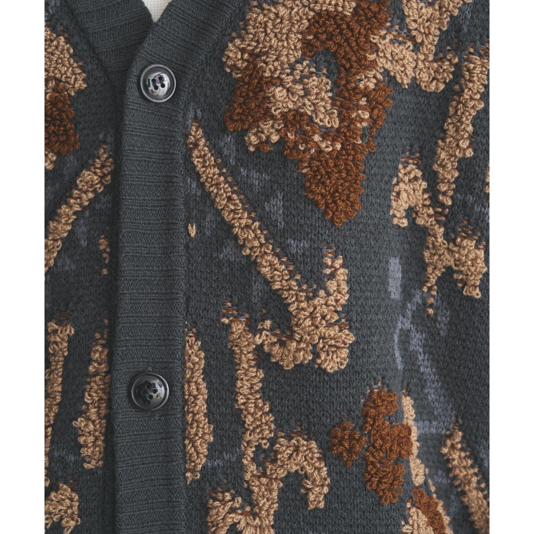 THE SHOP TK「サガラ刺繍ニットカーディガン」|カーディガン|