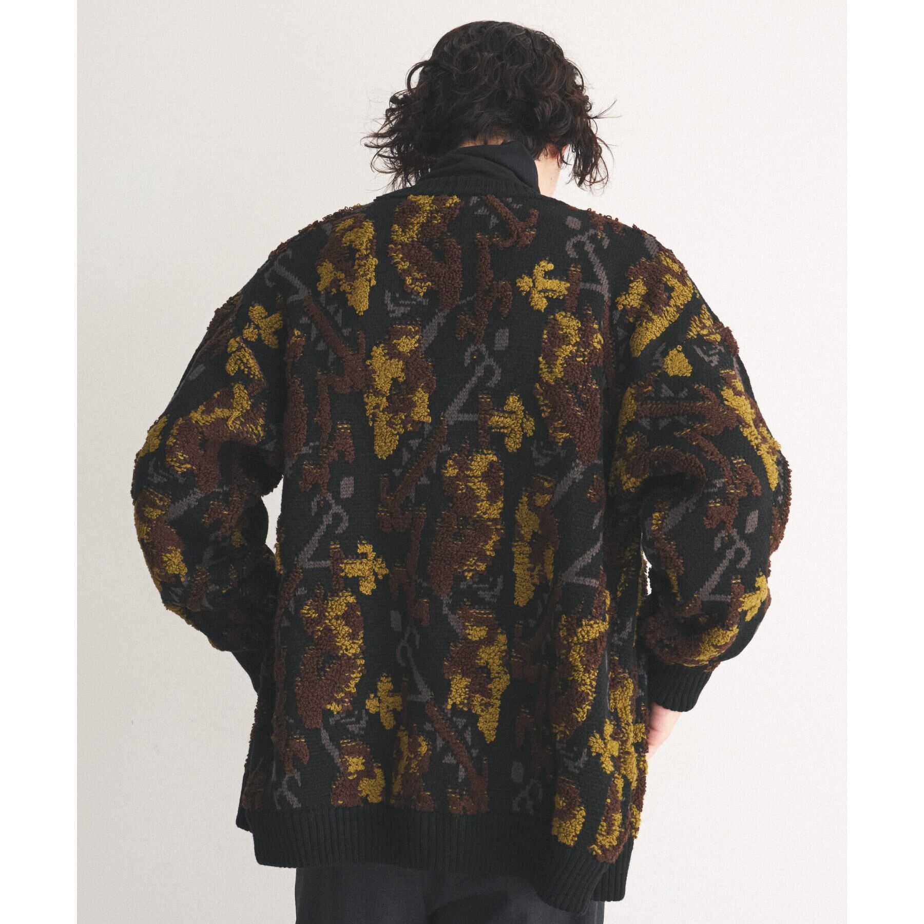 THE SHOP TK「サガラ刺繍ニットカーディガン」|カーディガン|