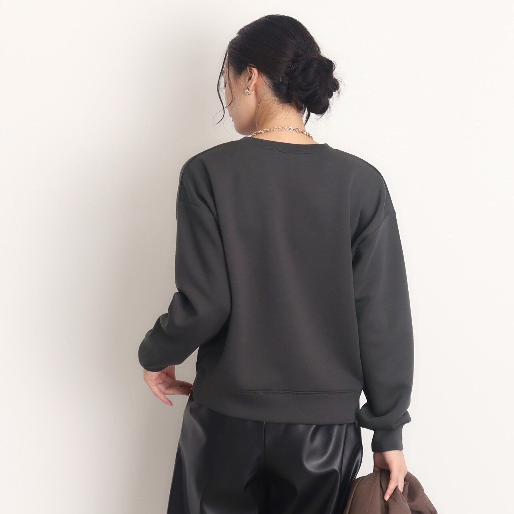 THE SHOP TK「【大人カジュアルが叶う】アートロゴプルオーバー/洗える」|Tシャツ・カットソー|