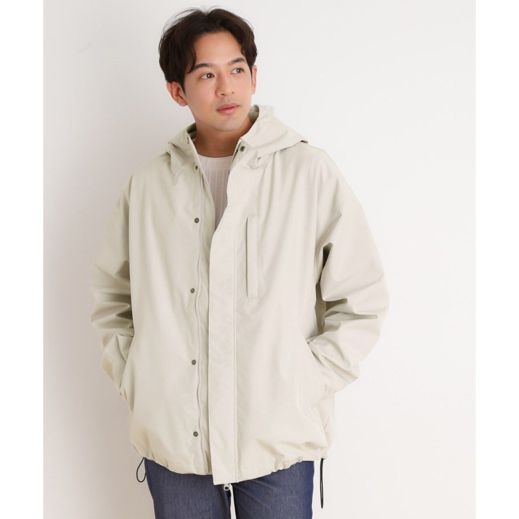 THE SHOP TK「3レイヤーマウンテンパーカ　防風機能」|ブルゾン・スタジャン|