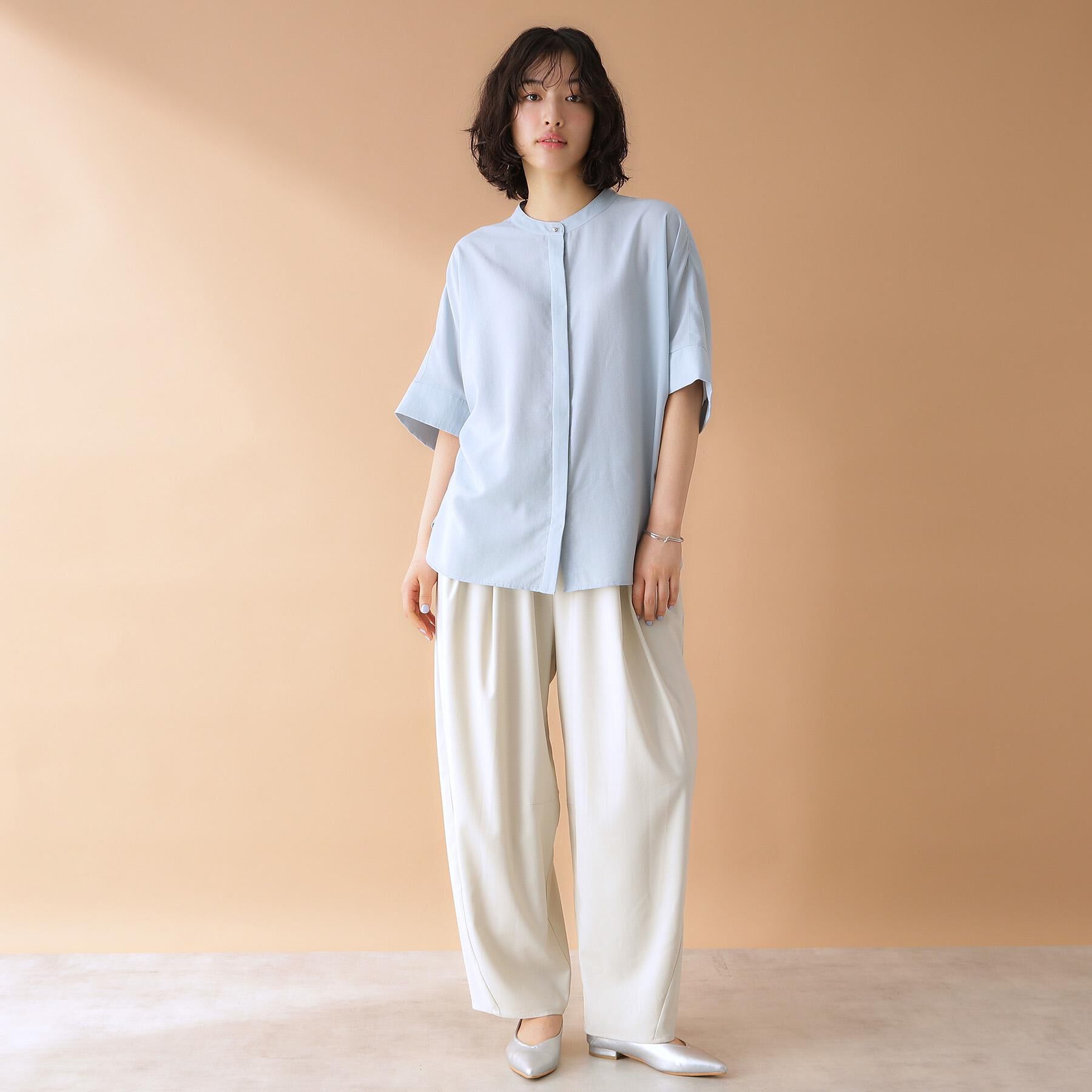 THE SHOP TK「ドルマンブラウス【7色展開/洗濯機OK/体型カバー】」|シャツ・ブラウス|