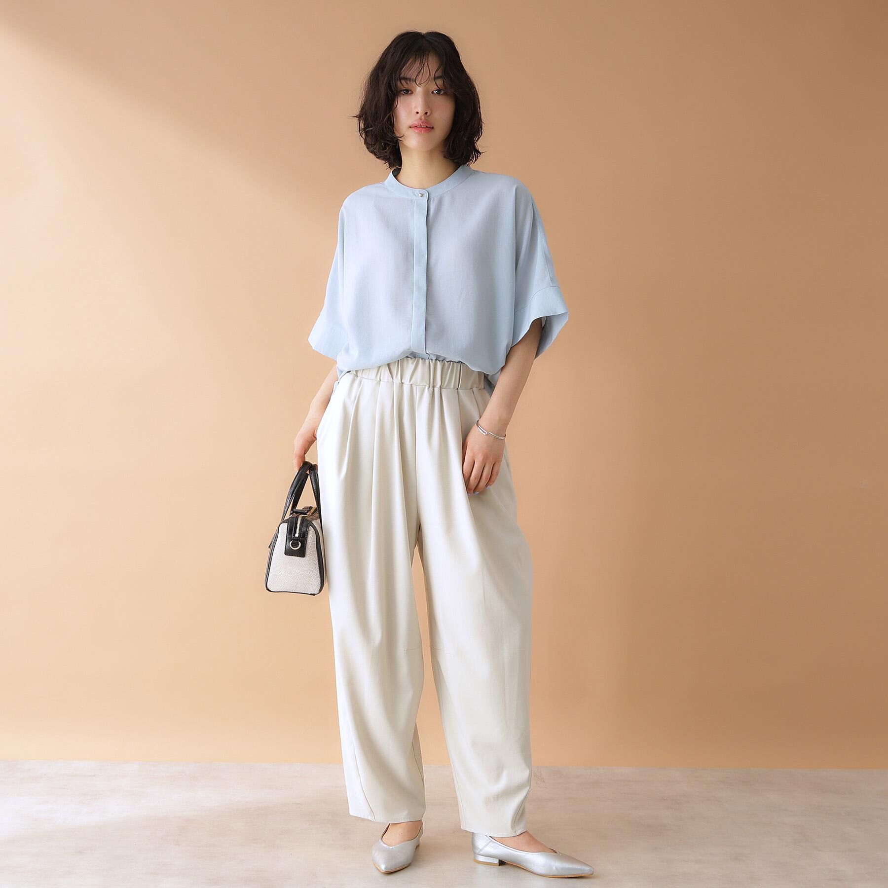 THE SHOP TK「ドルマンブラウス【7色展開/洗濯機OK/体型カバー】」|シャツ・ブラウス|