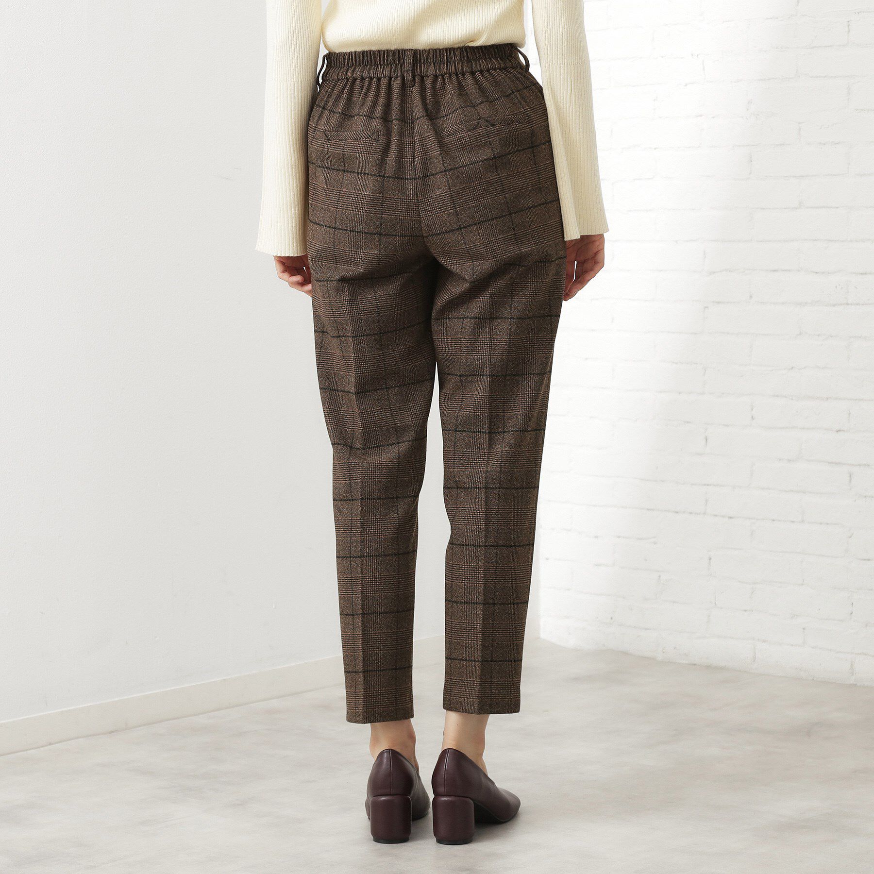 THE SHOP TK「【着丈選べる/XS～XLサイズ】あったか裏起毛テーパードパンツ」|その他|