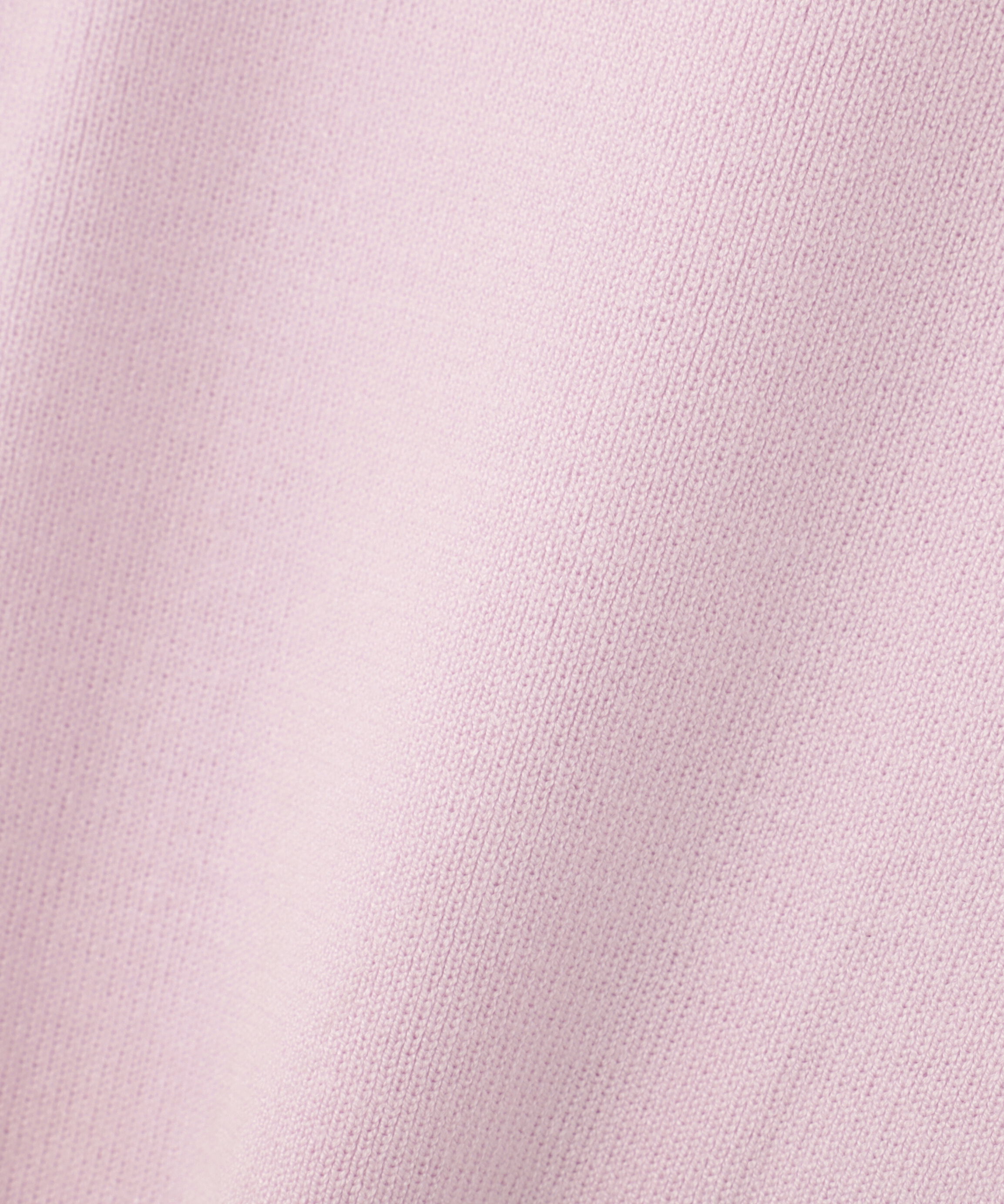  「総針クルーネック五分袖ニット」|ニット・セーター|