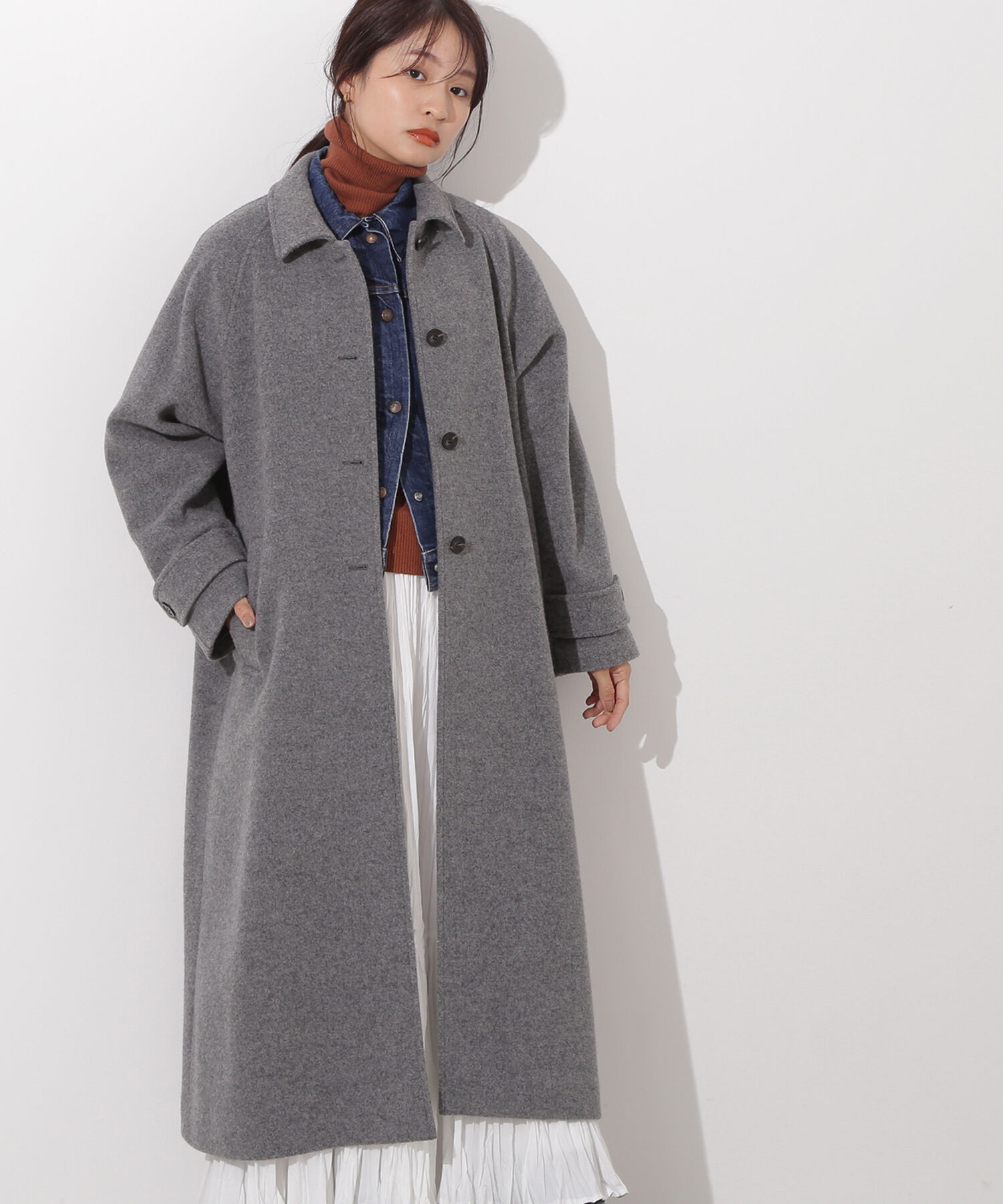  「ステンカラーロングコート」|その他|