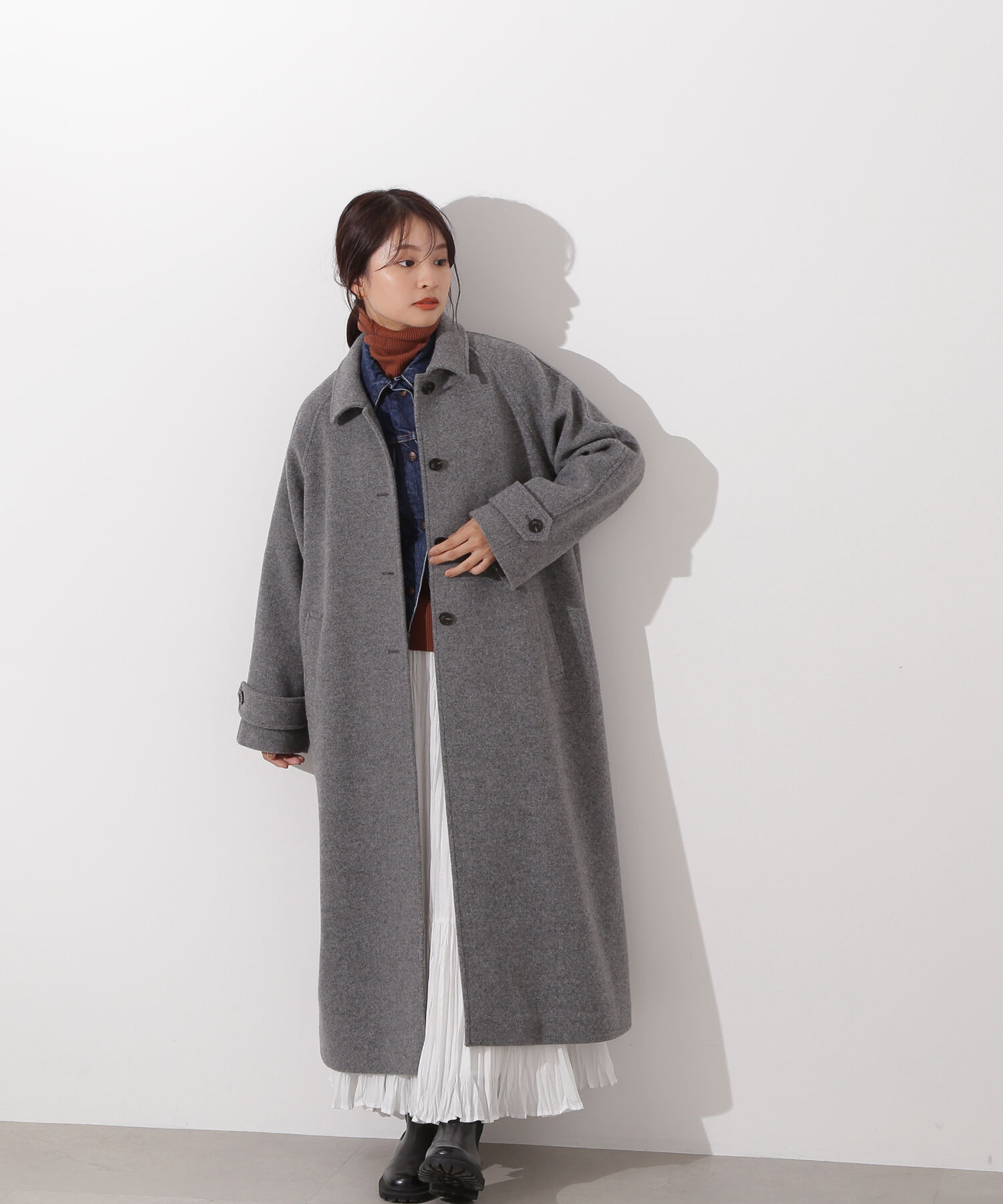  「ステンカラーロングコート」|その他|