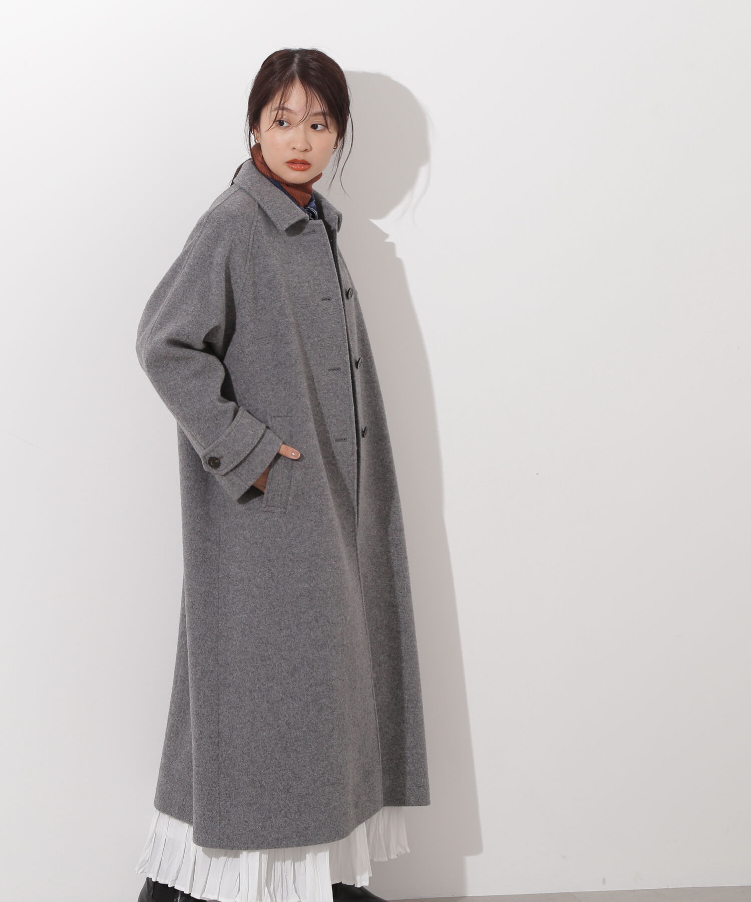  「ステンカラーロングコート」|その他|