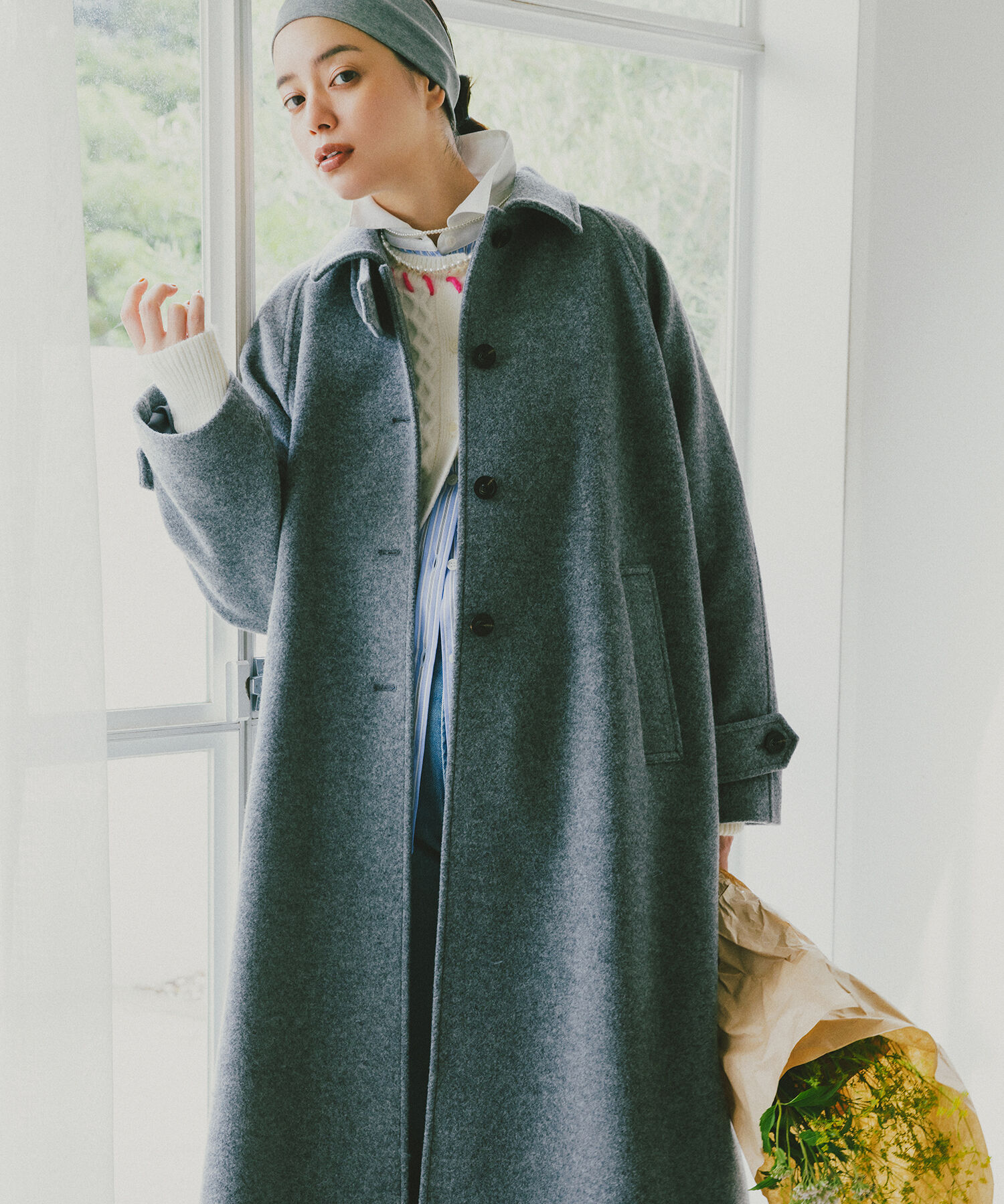  「ステンカラーロングコート」|その他|