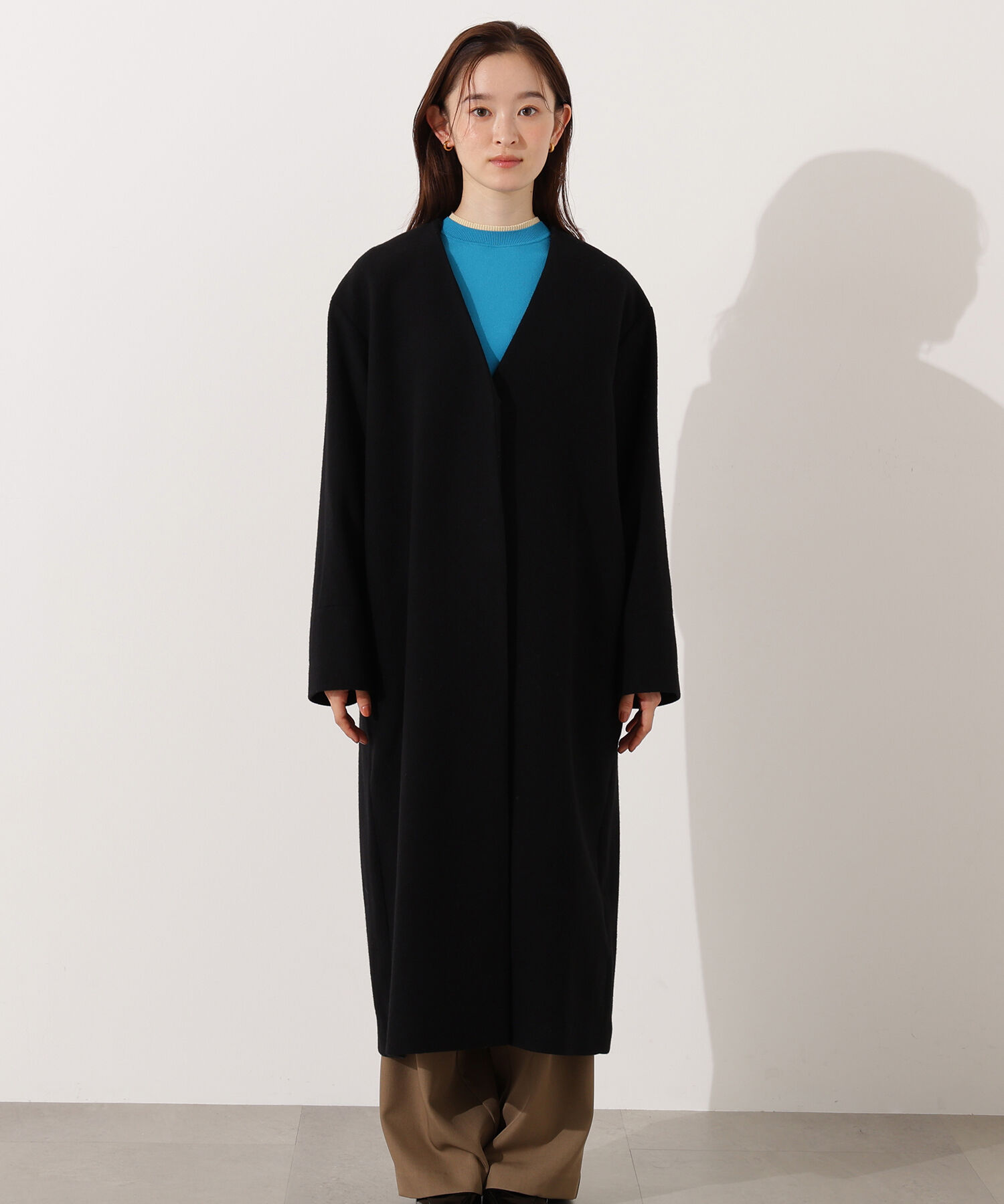  「カラーレスロングコート」|その他|