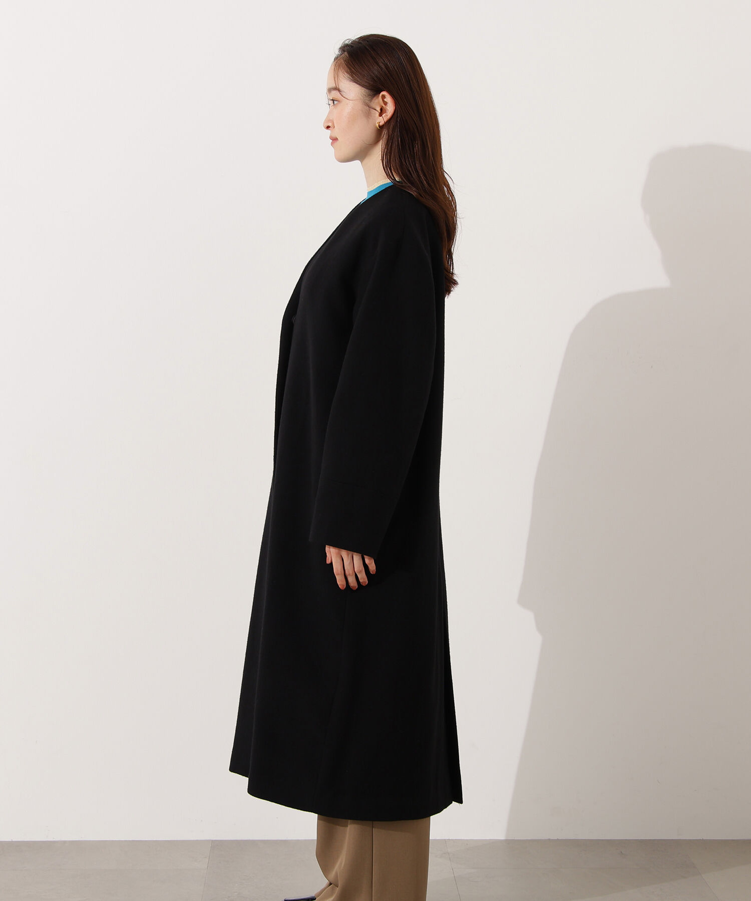  「カラーレスロングコート」|その他|