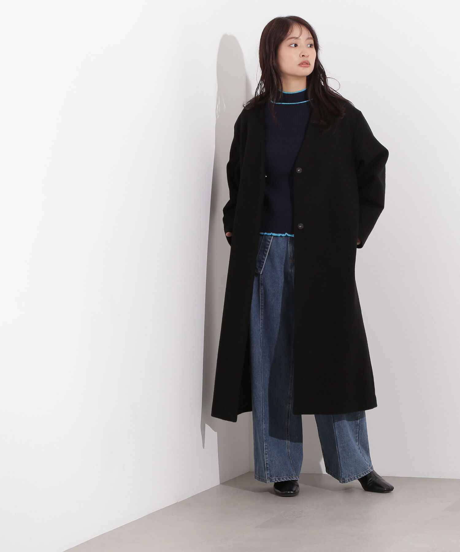  「カラーレスロングコート」|その他|