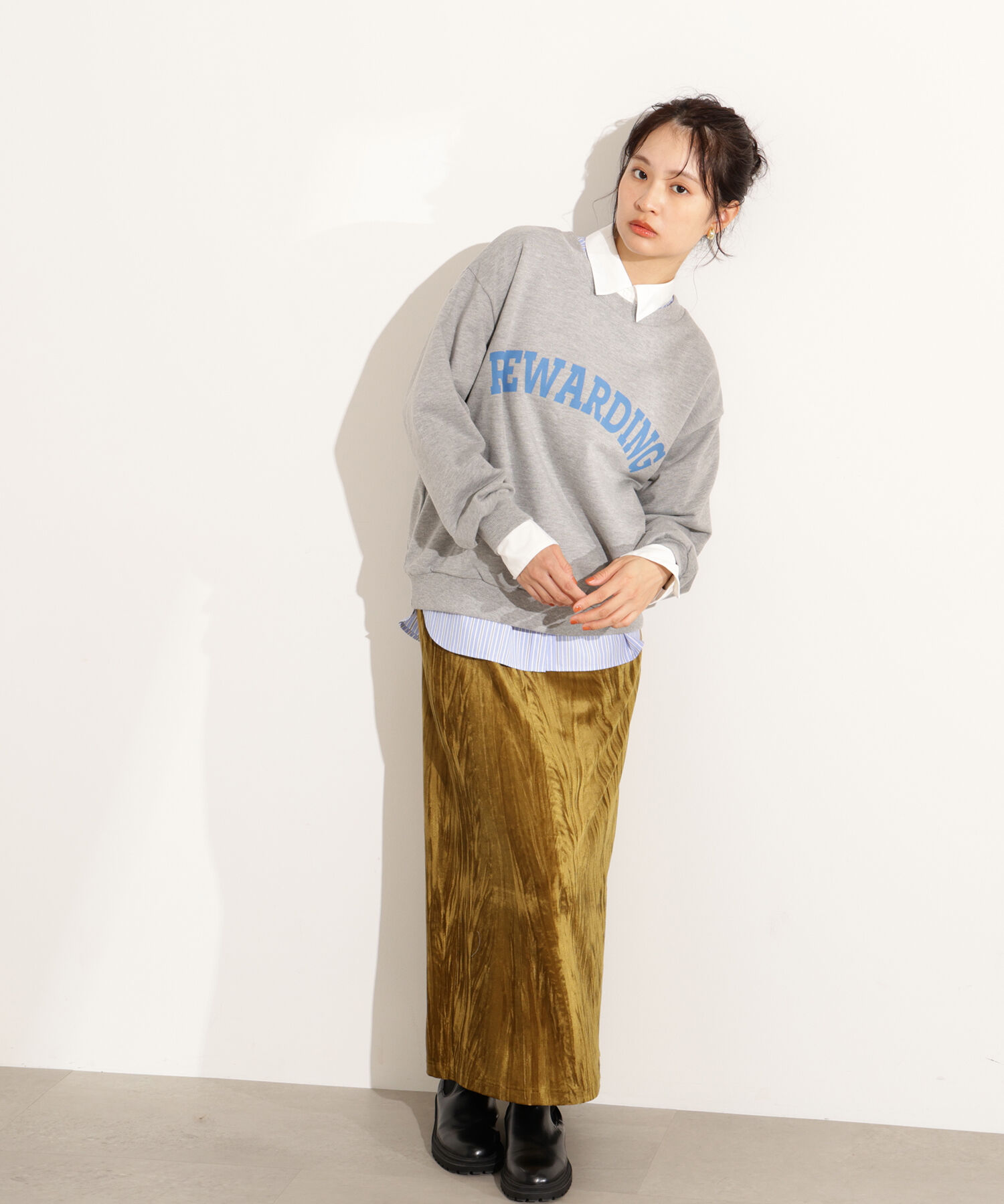  「カレッジロゴスウェット」|Tシャツ・カットソー|