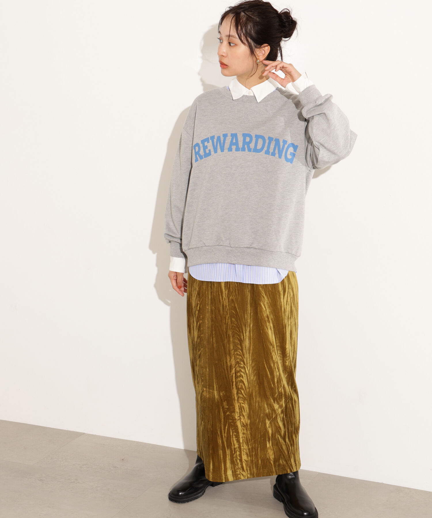  「カレッジロゴスウェット」|Tシャツ・カットソー|