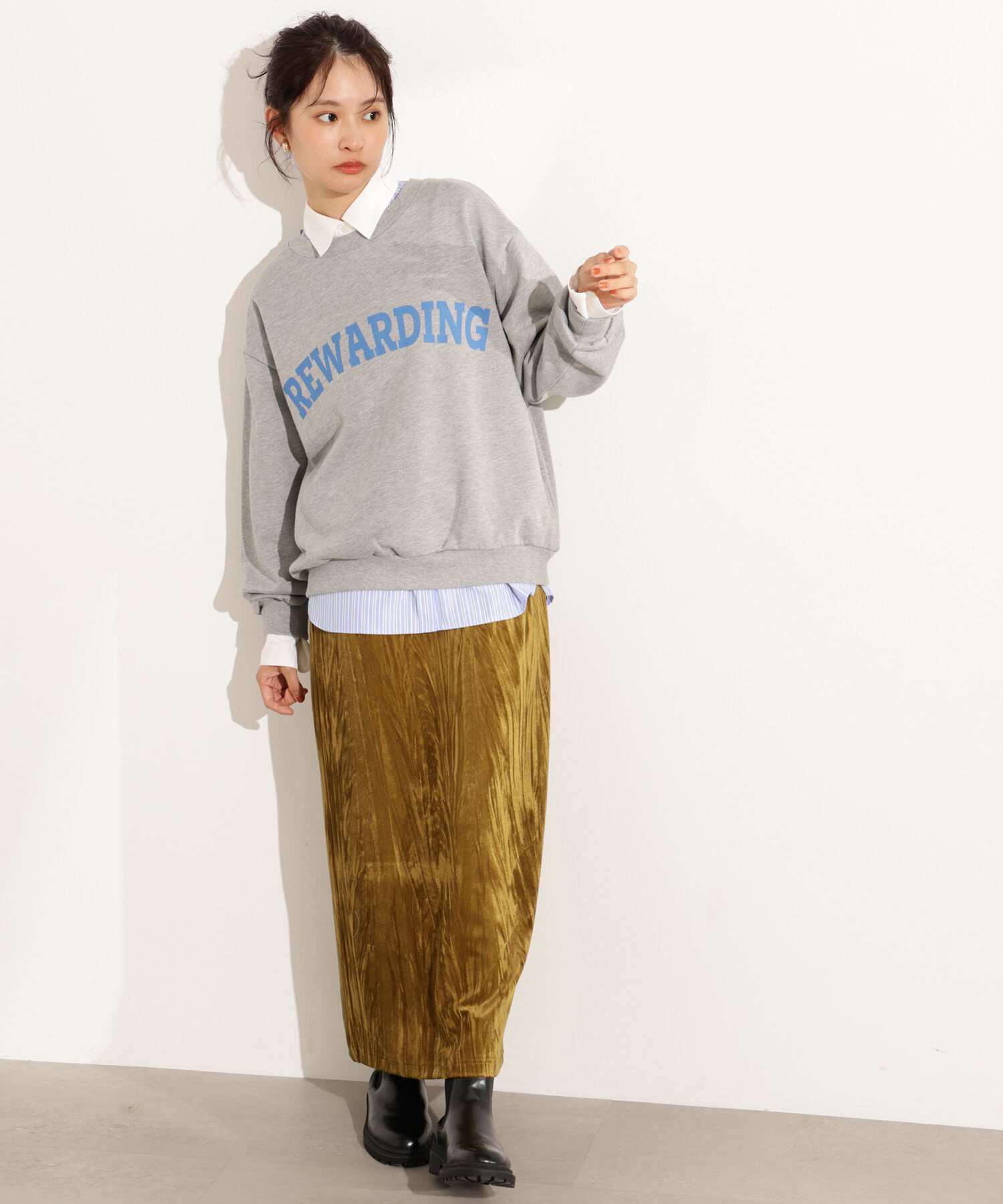  「カレッジロゴスウェット」|Tシャツ・カットソー|