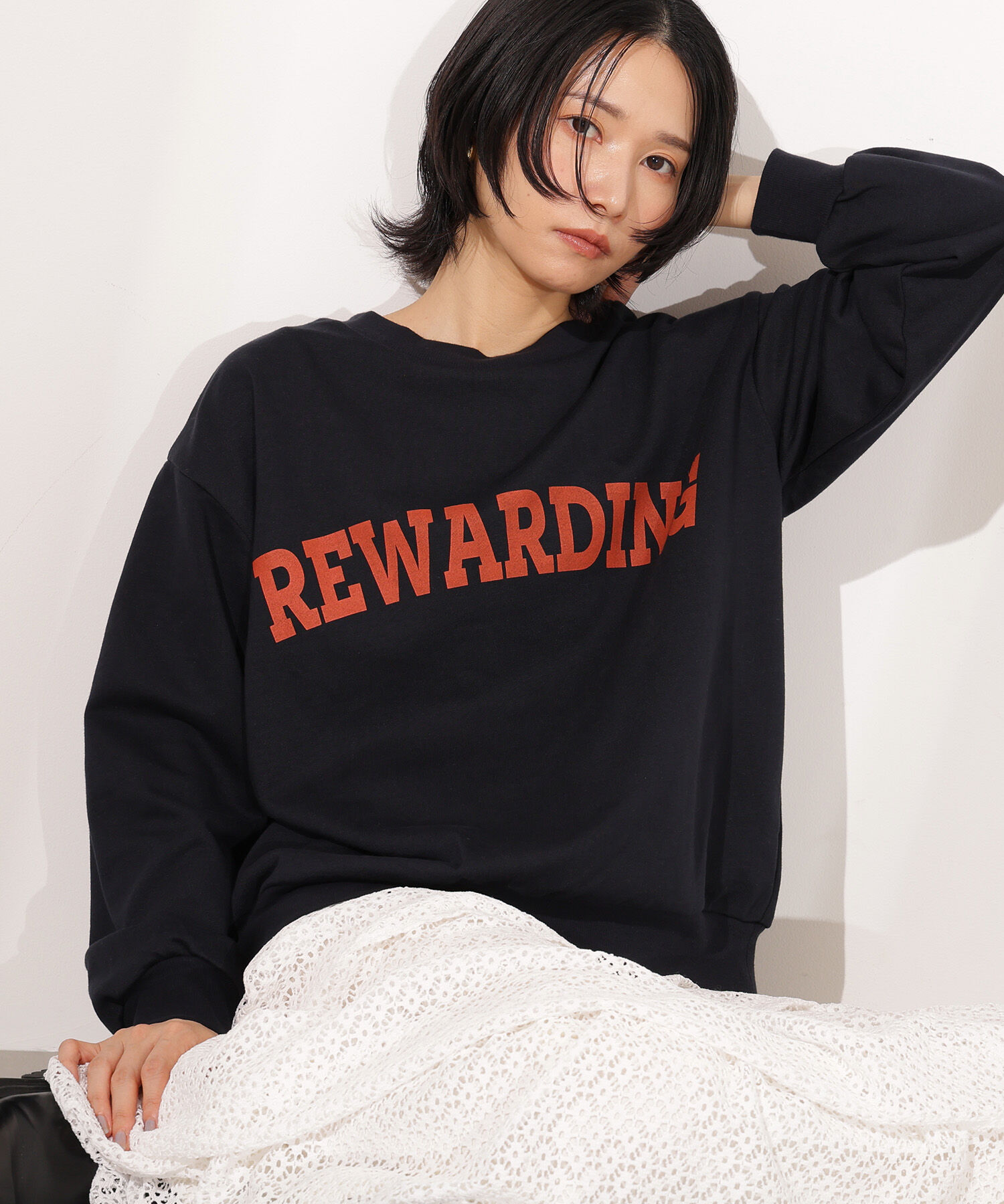  「カレッジロゴスウェット」|Tシャツ・カットソー|