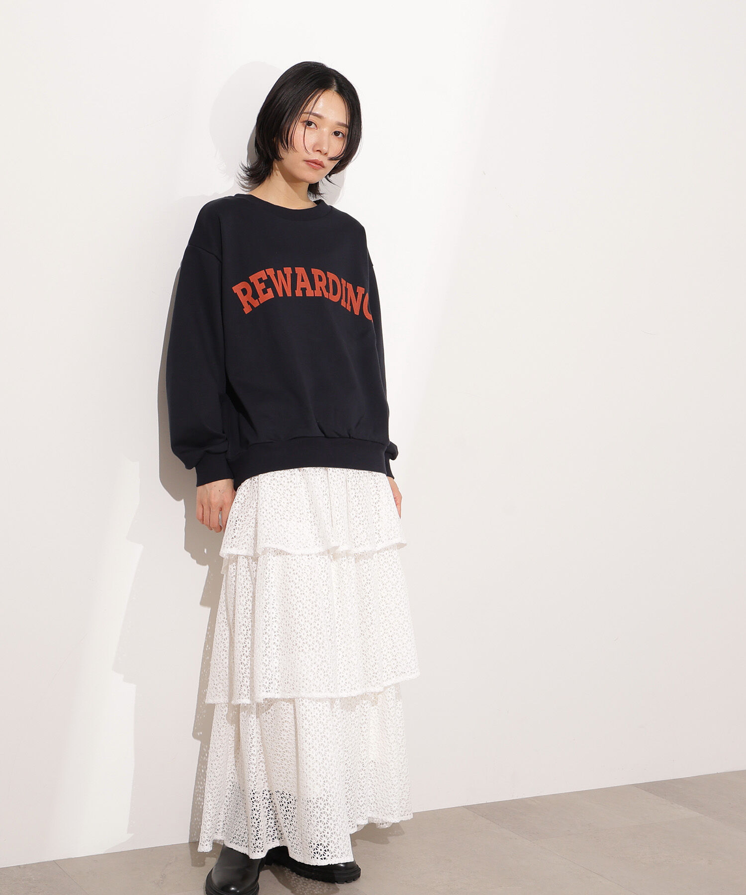  「カレッジロゴスウェット」|Tシャツ・カットソー|