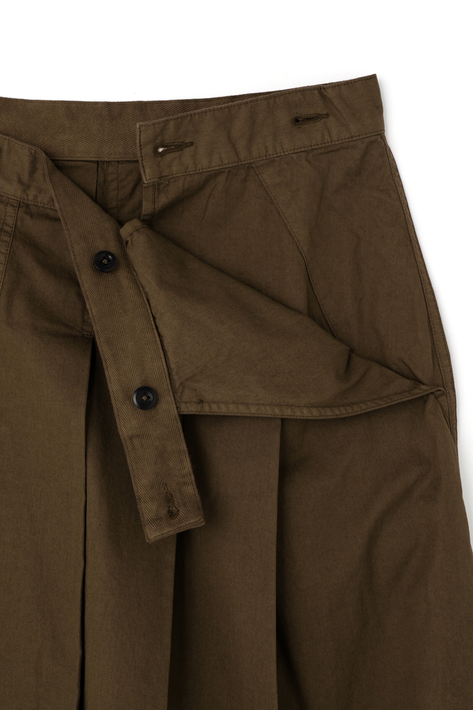 MHL.「SUPERFINE COTTON TWILL」|スカート|