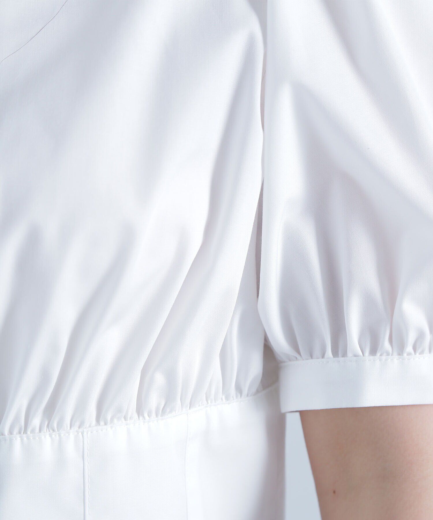  「シャツカラーコルセットブラウス」|シャツ・ブラウス|