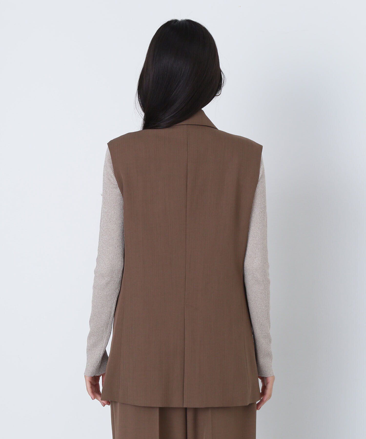  「＜クリアツイルセットアップシリーズ＞テーラードジレ」|ブルゾン・スタジャン|