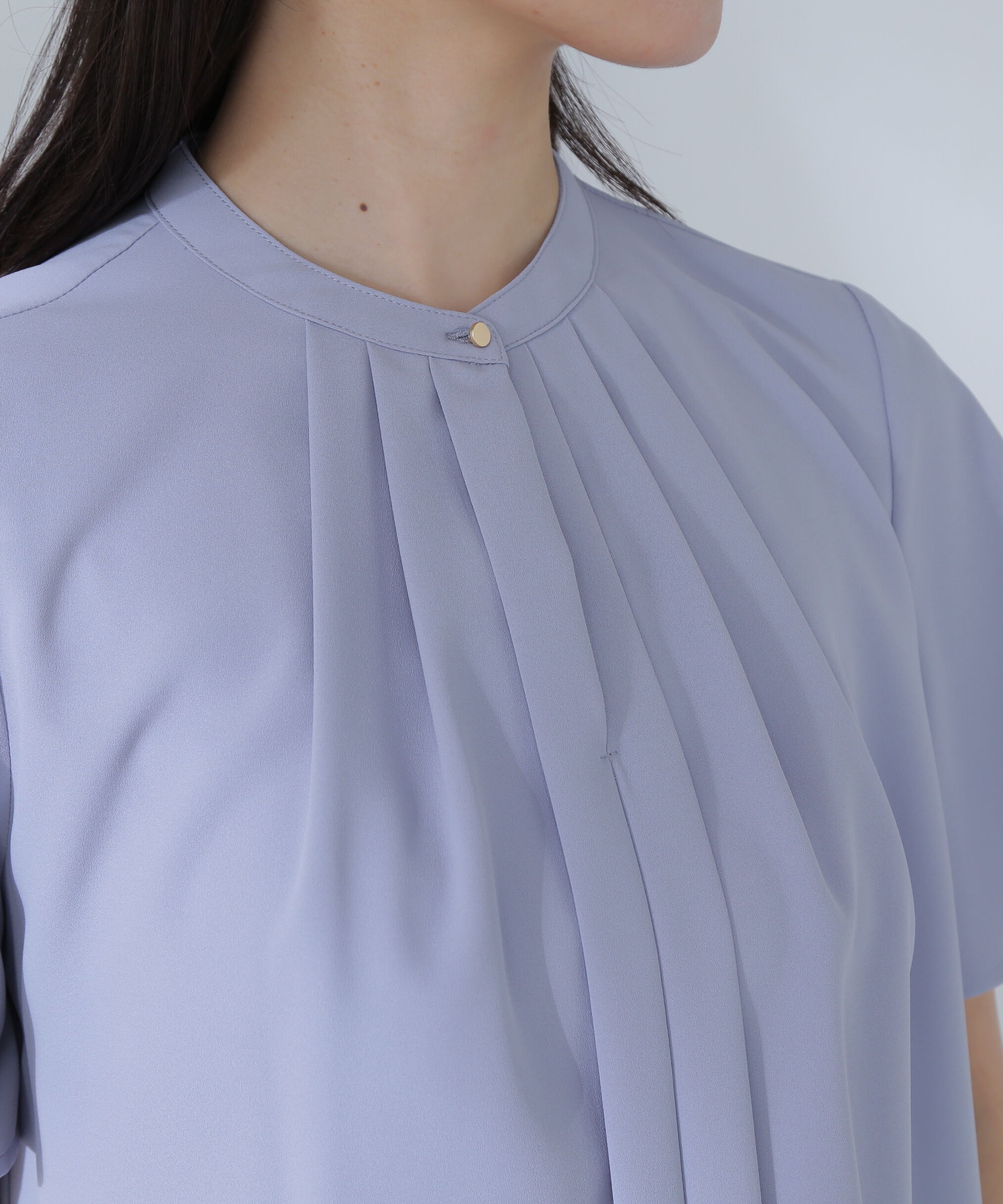  「フロントタックフレアスリーブブラウス」|シャツ・ブラウス|