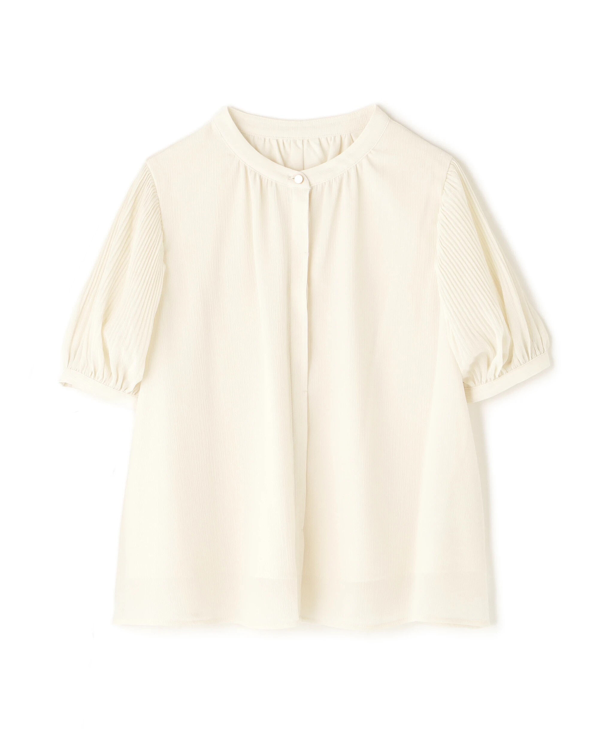  「メタルポイント楊柳ブラウス」|シャツ・ブラウス|