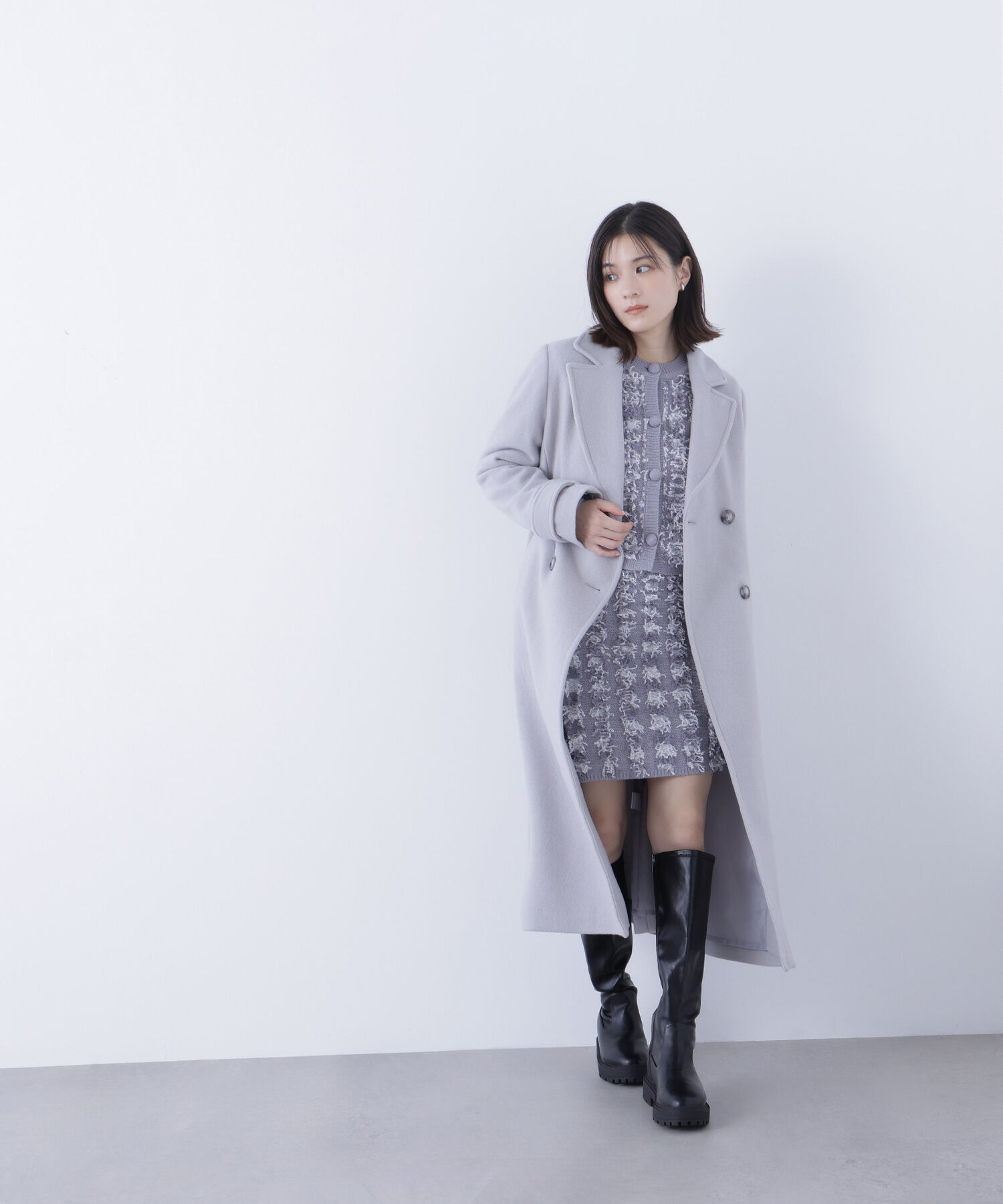  「ビッグカラーダブルチェスターコート」|その他|