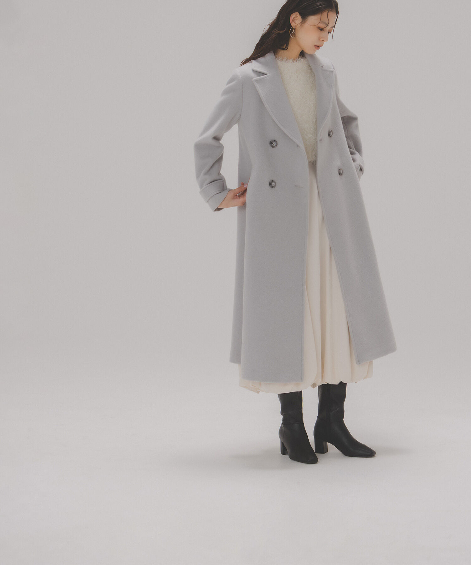  「ビッグカラーダブルチェスターコート」|その他|