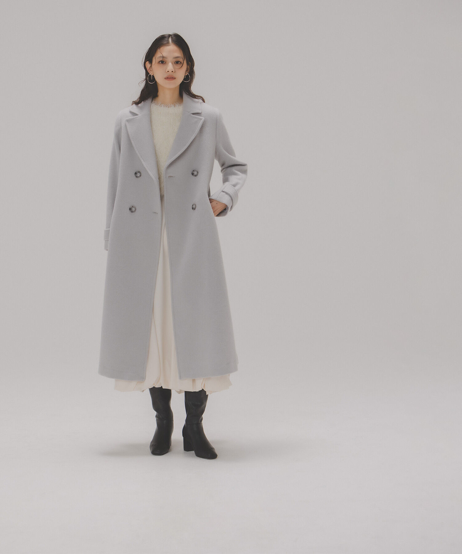  「ビッグカラーダブルチェスターコート」|その他|