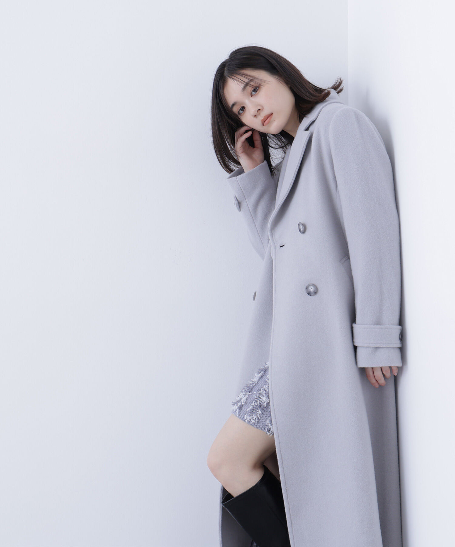  「ビッグカラーダブルチェスターコート」|その他|