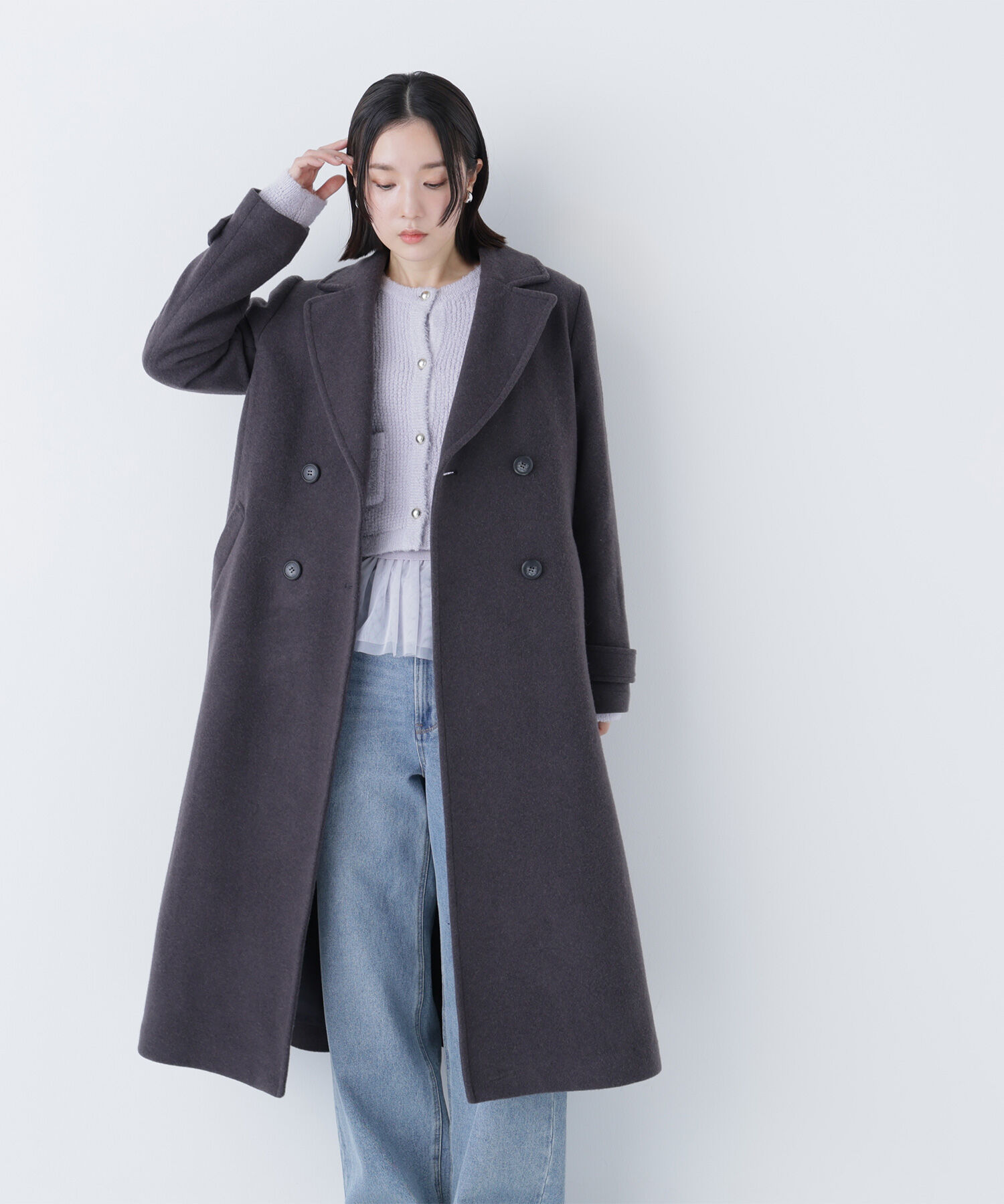  「ビッグカラーダブルチェスターコート」|その他|