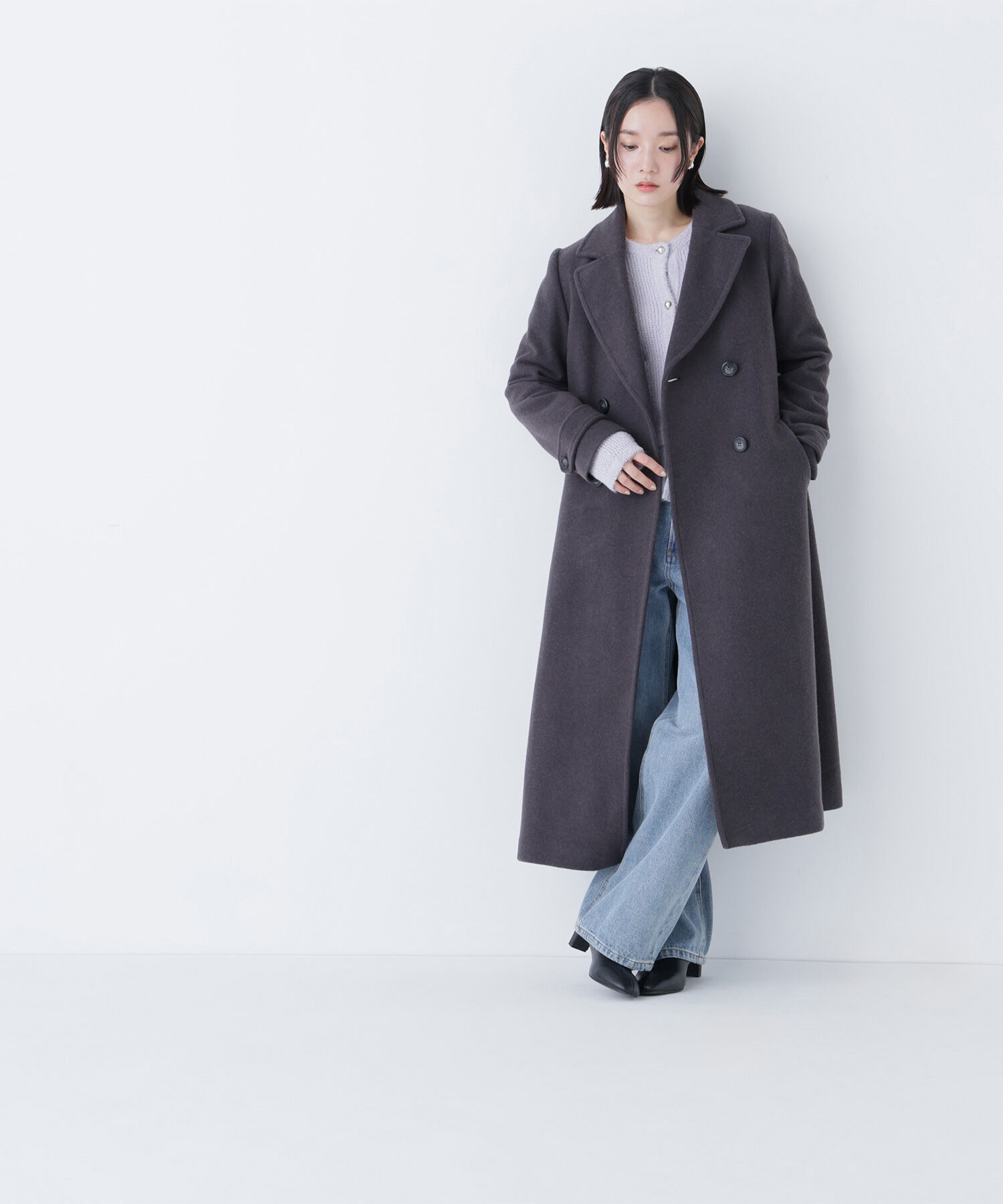  「ビッグカラーダブルチェスターコート」|その他|