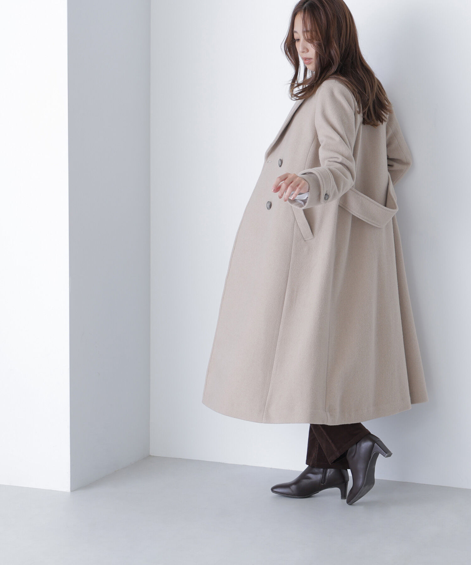  「ビッグカラーダブルチェスターコート」|その他|