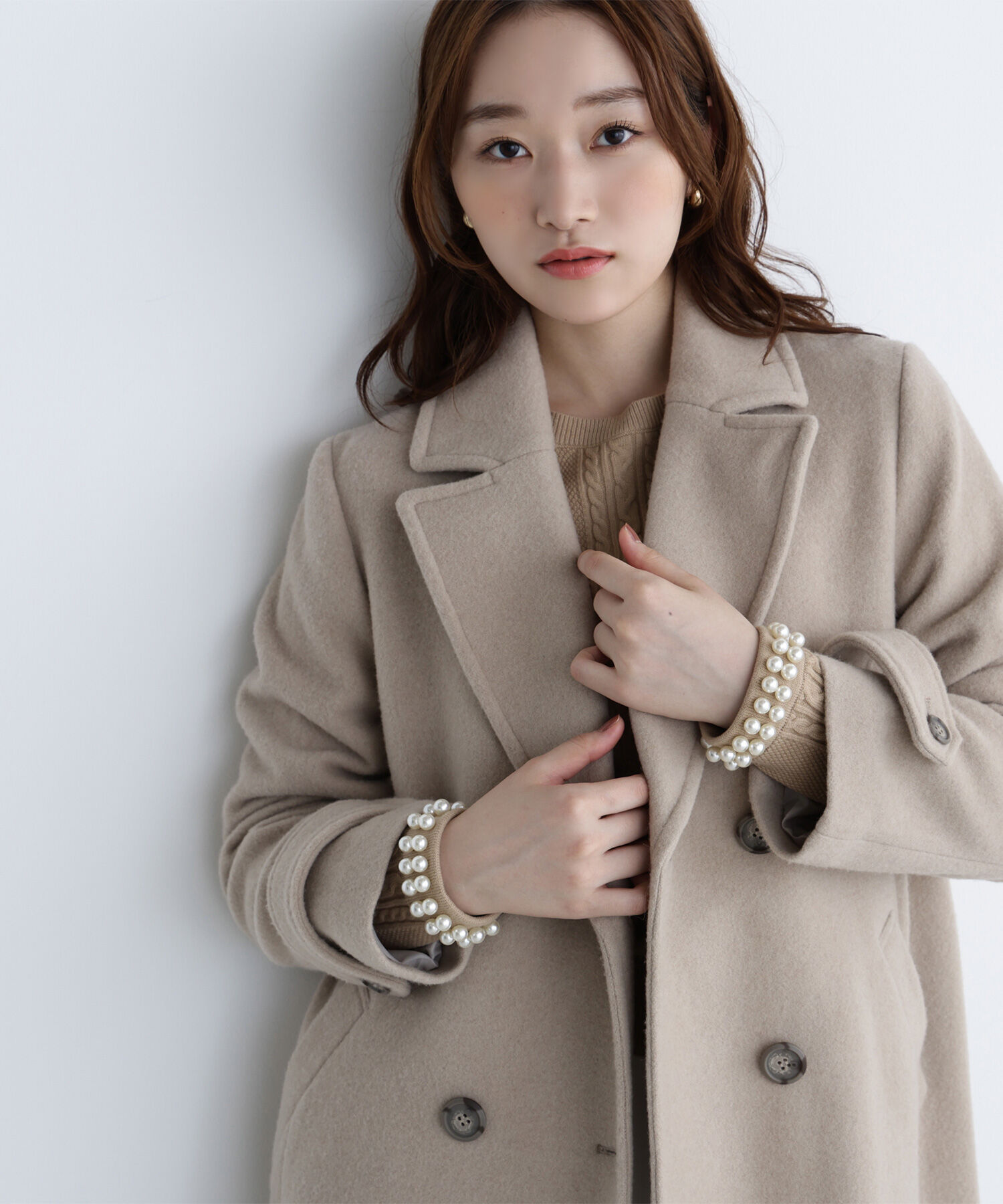  「ビッグカラーダブルチェスターコート」|その他|