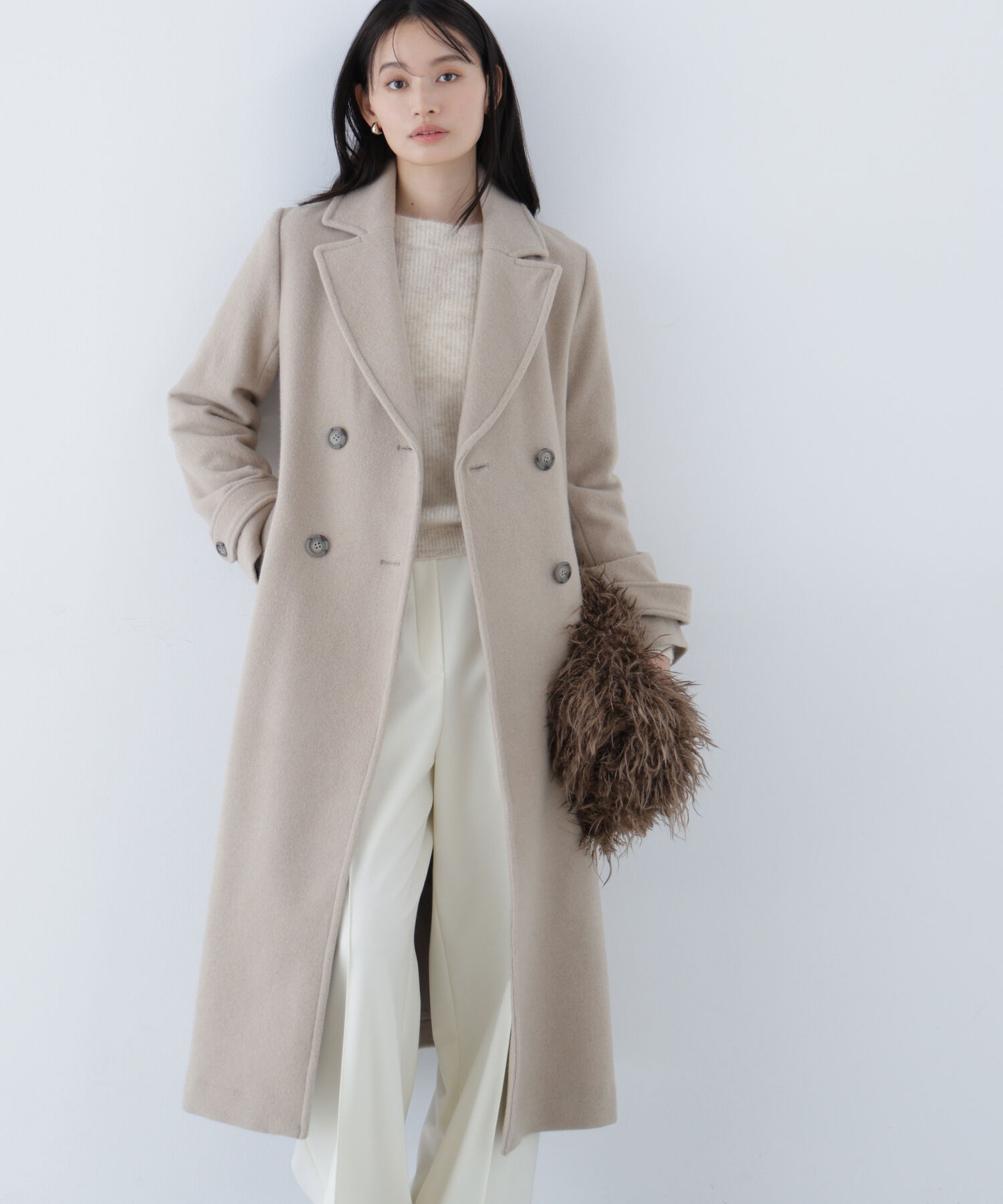  「ビッグカラーダブルチェスターコート」|その他|