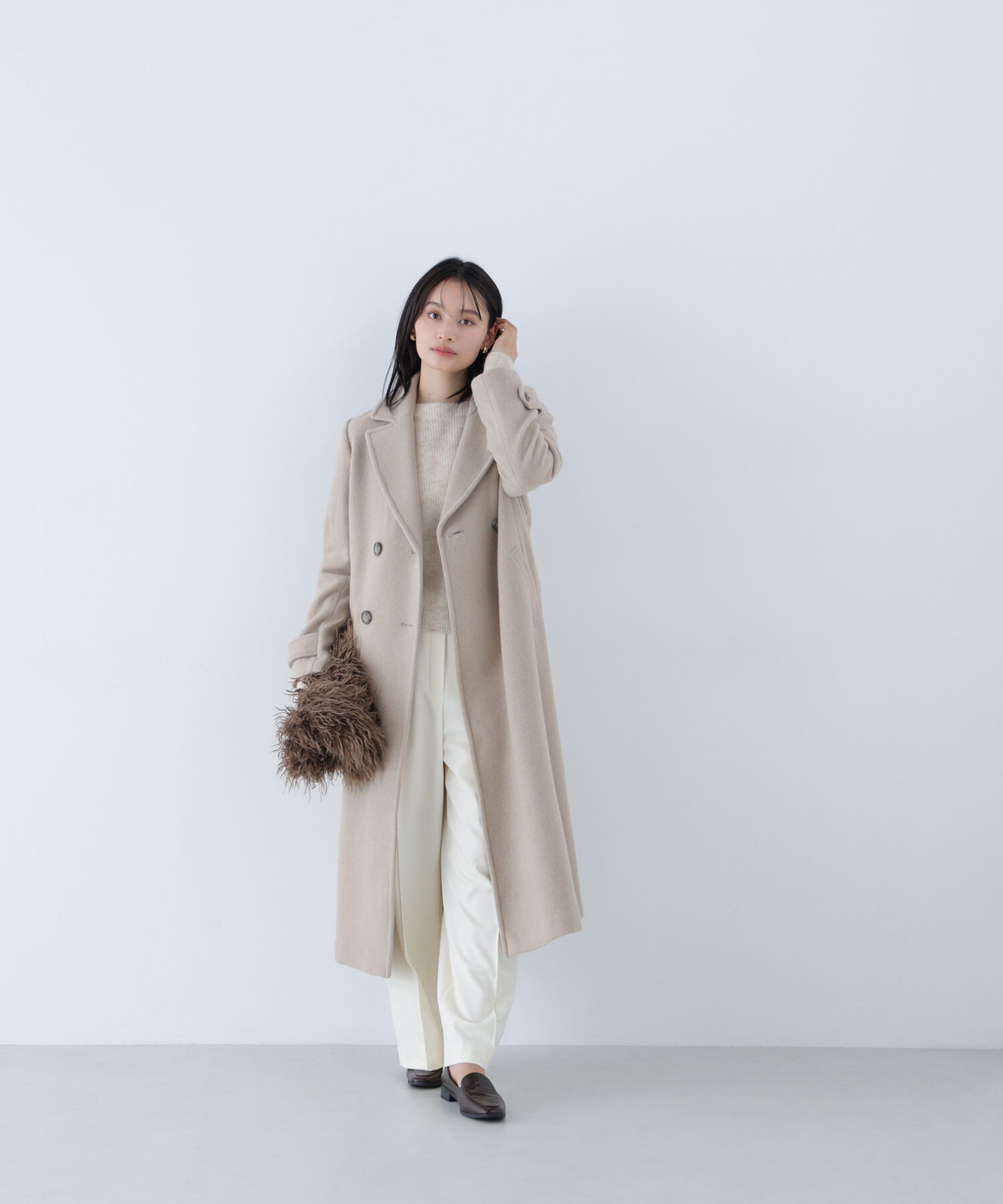  「ビッグカラーダブルチェスターコート」|その他|