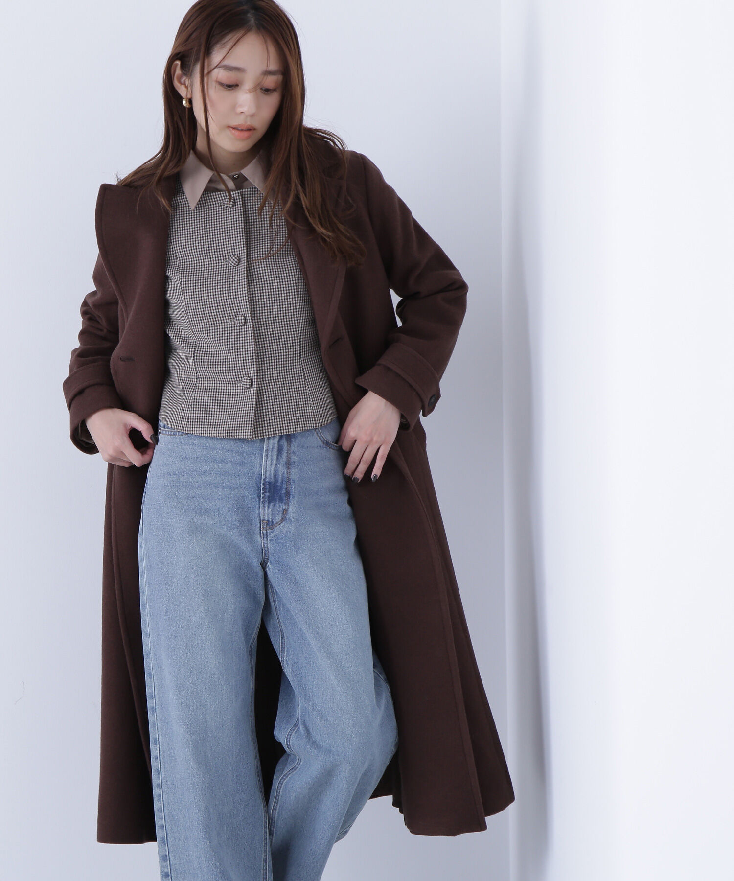  「ビッグカラーダブルチェスターコート」|その他|