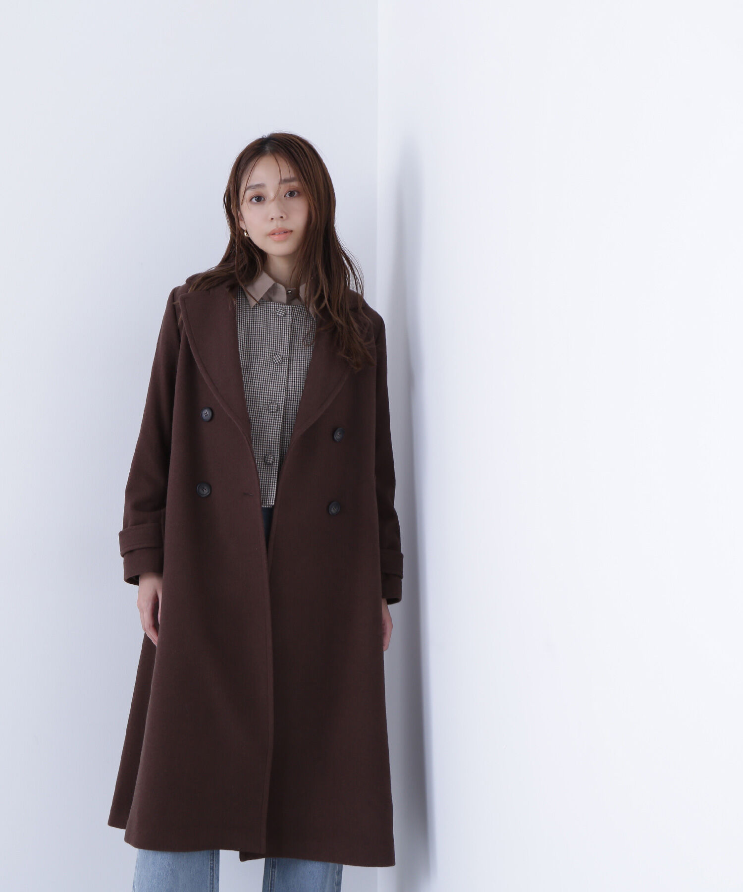  「ビッグカラーダブルチェスターコート」|その他|