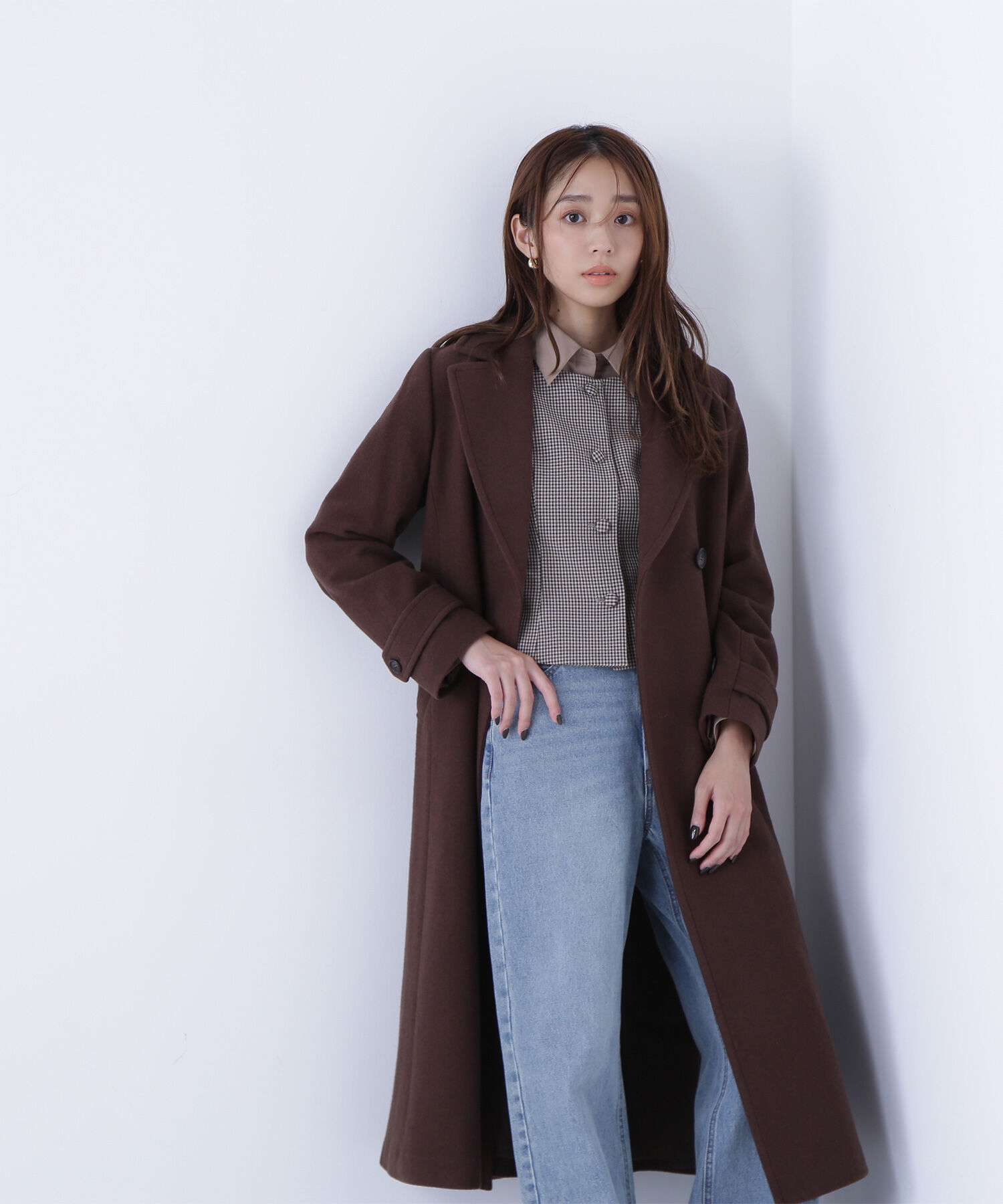  「ビッグカラーダブルチェスターコート」|その他|