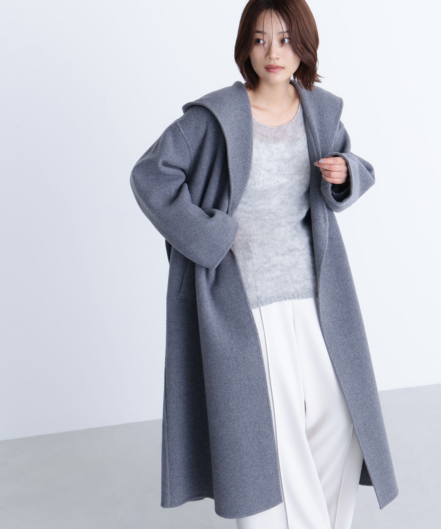  「フーデッドロングコート」|その他|