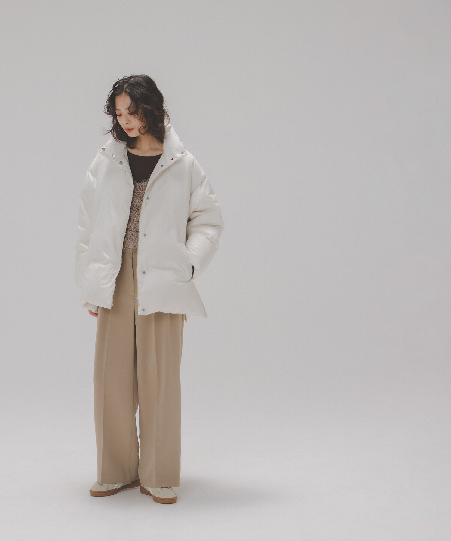  「シームレスミドルダウン」|ブルゾン・スタジャン|