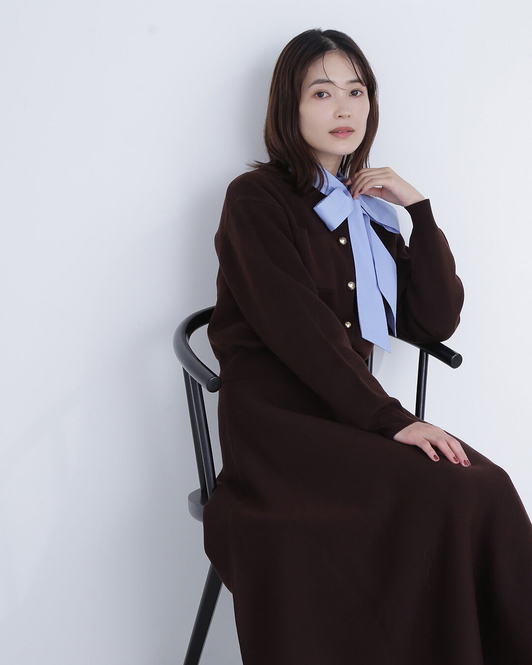  「ダブルフェイスニットセットアップ」|ワンピース|