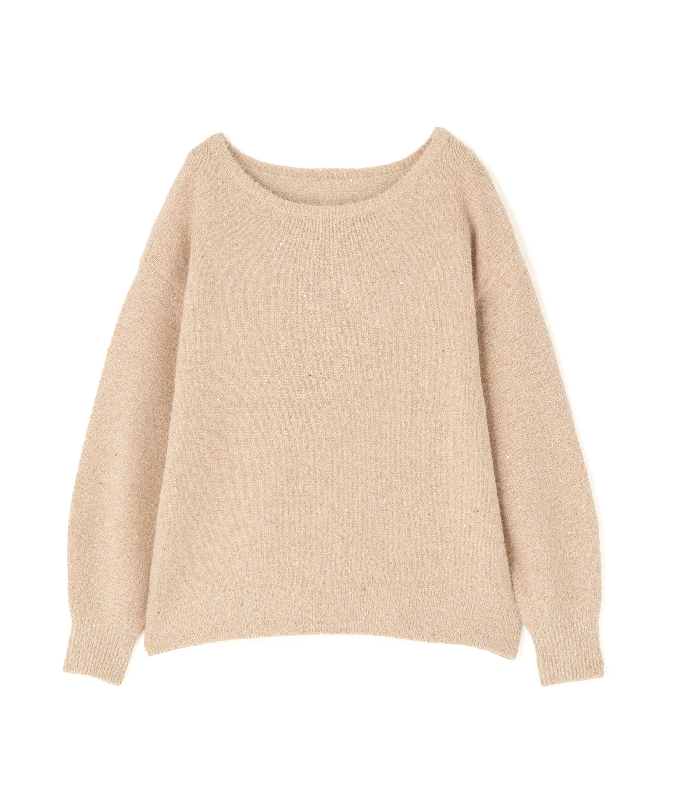  「スパンコールフェザーラメニット」|ニット・セーター|