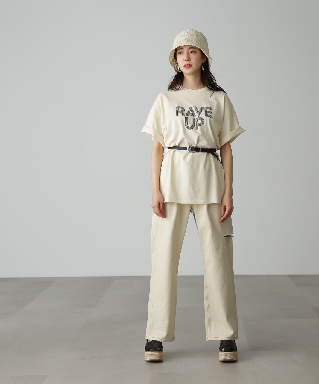  「剣先メタルベルト」|ハンカチ|