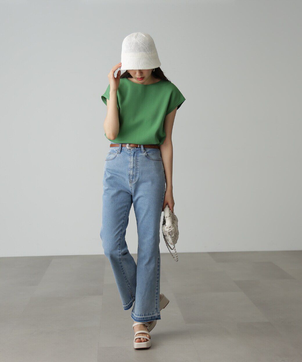  「剣先メタルベルト」|ハンカチ|