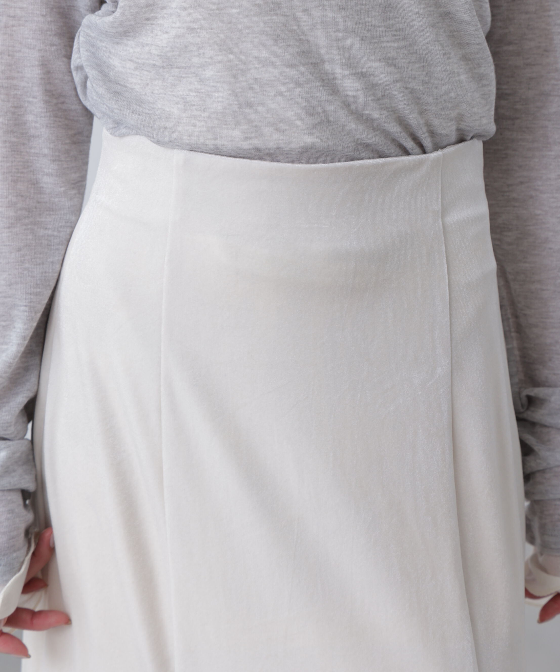  「ベロアマーメイドスカート」|スカート|