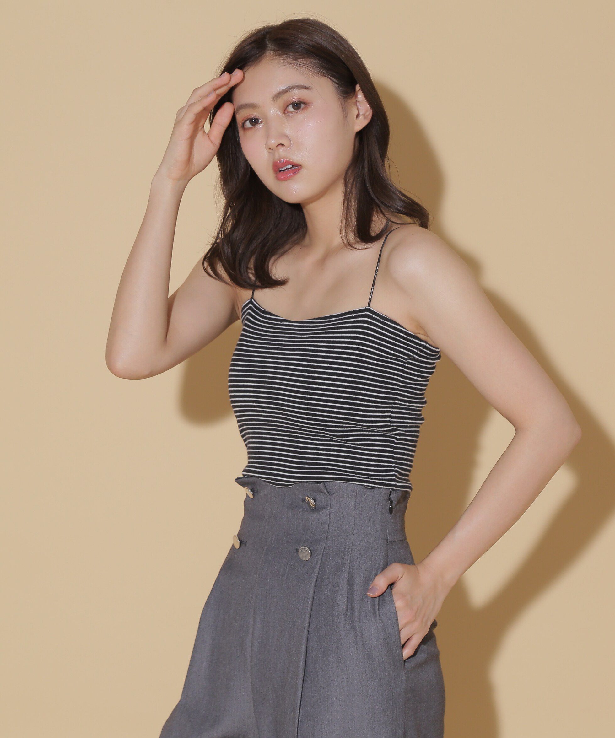  「《JILL by BASIC》カップインキャミ」|Tシャツ・カットソー|