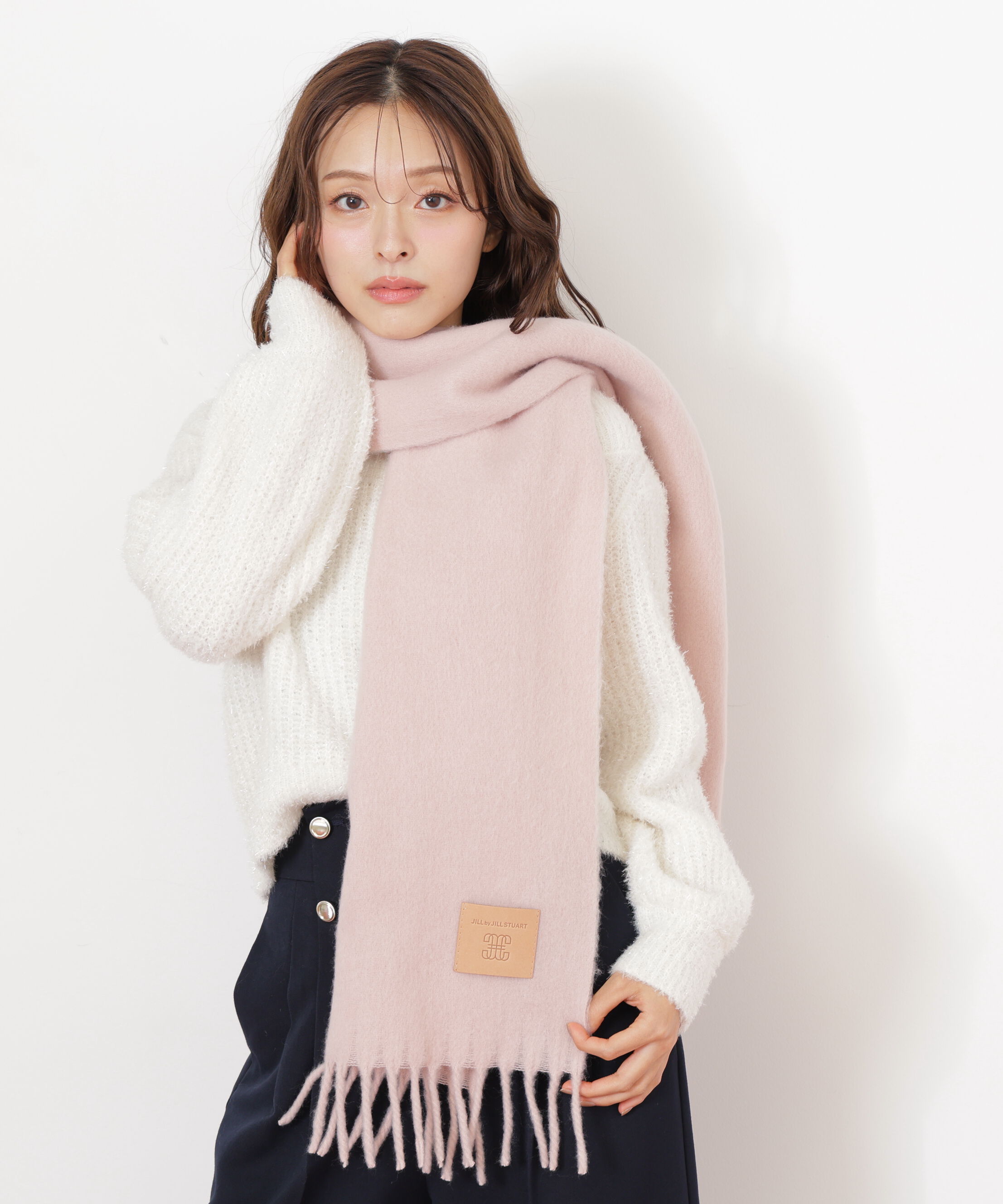  「レザータグループヤーンストール」|バンダナ・スカーフ|